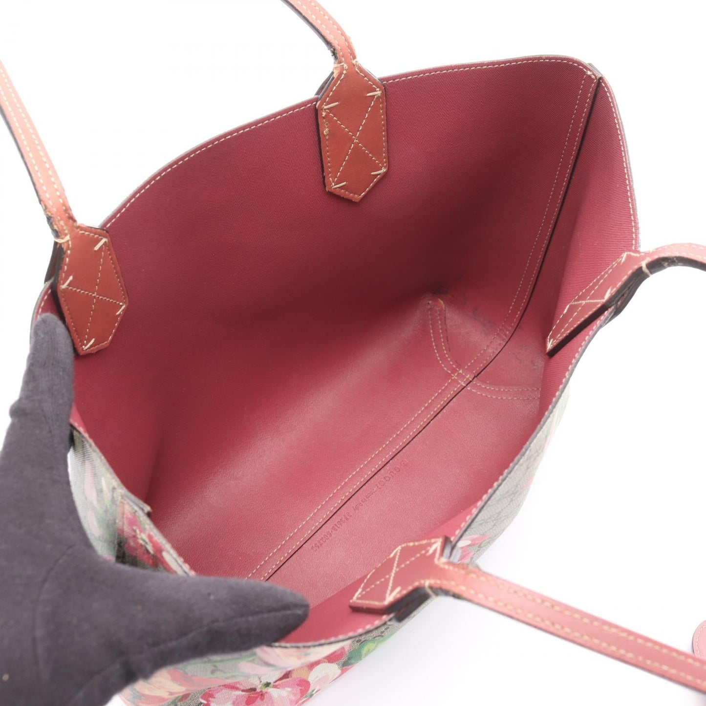 Gucci GG Blooms PVC Coated Canvas Tote Bag