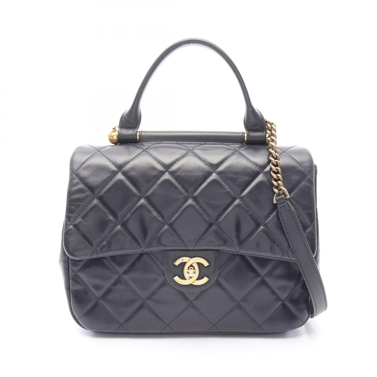 Chanel Matelassé Lambskin 2way Shoulder Bag