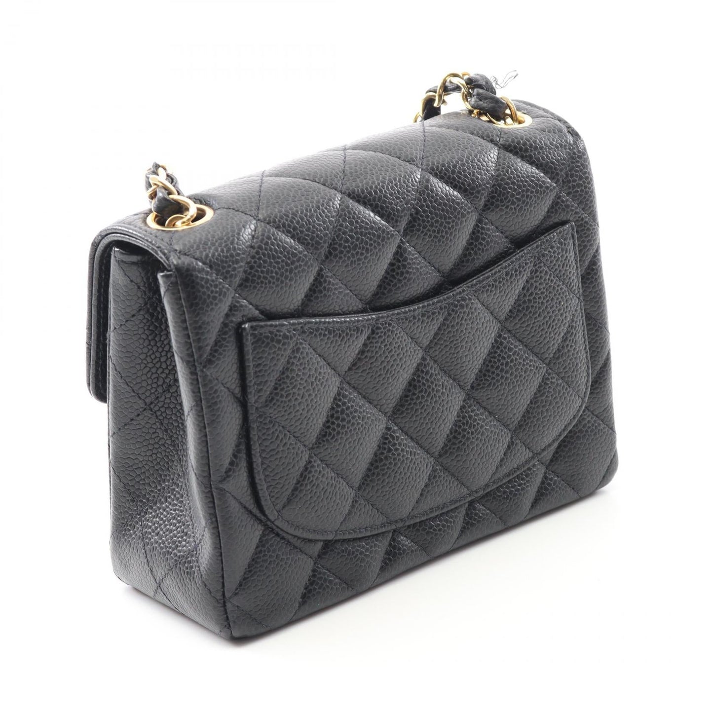 Chanel Mini Matelassé Caviar Skin Shoulder Bag