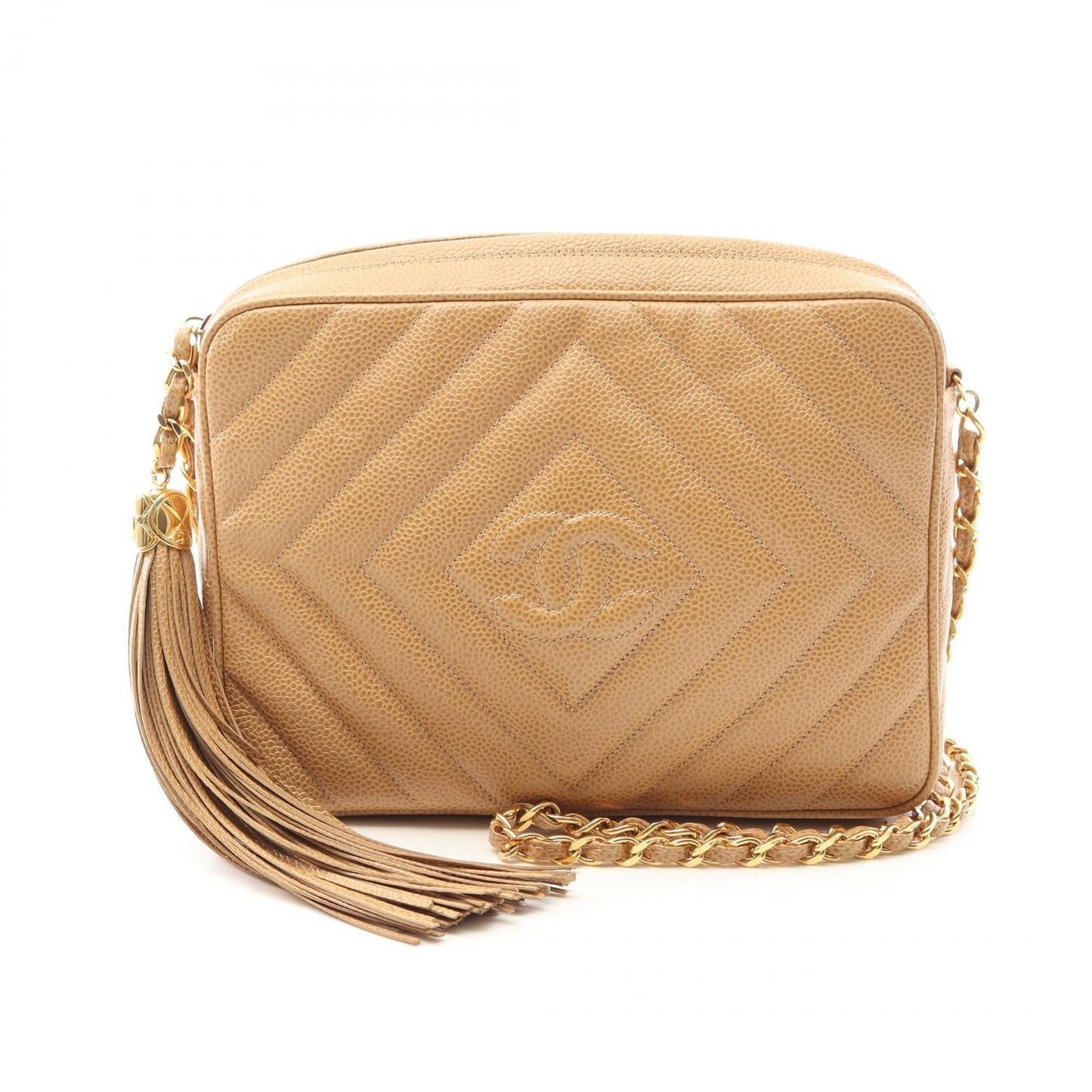 Chanel Coco Grained Calfskin Shoulder Bag