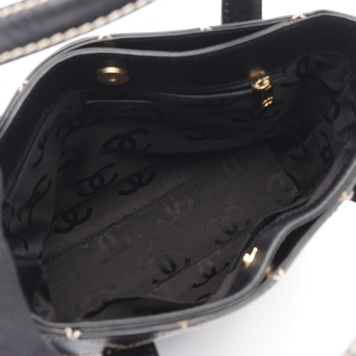 Chanel Wild Stitch Leather Handbag