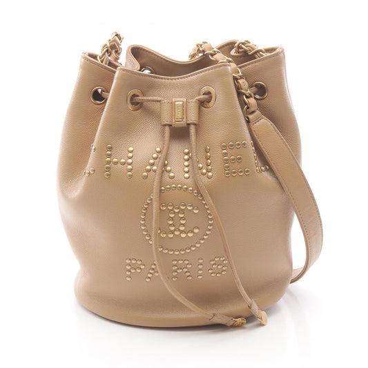 Chanel Deauville Calf Shoulder Bag