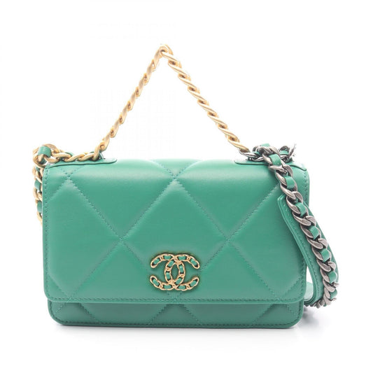 Chanel 19 Matelassé Lambskin Shoulder Bag