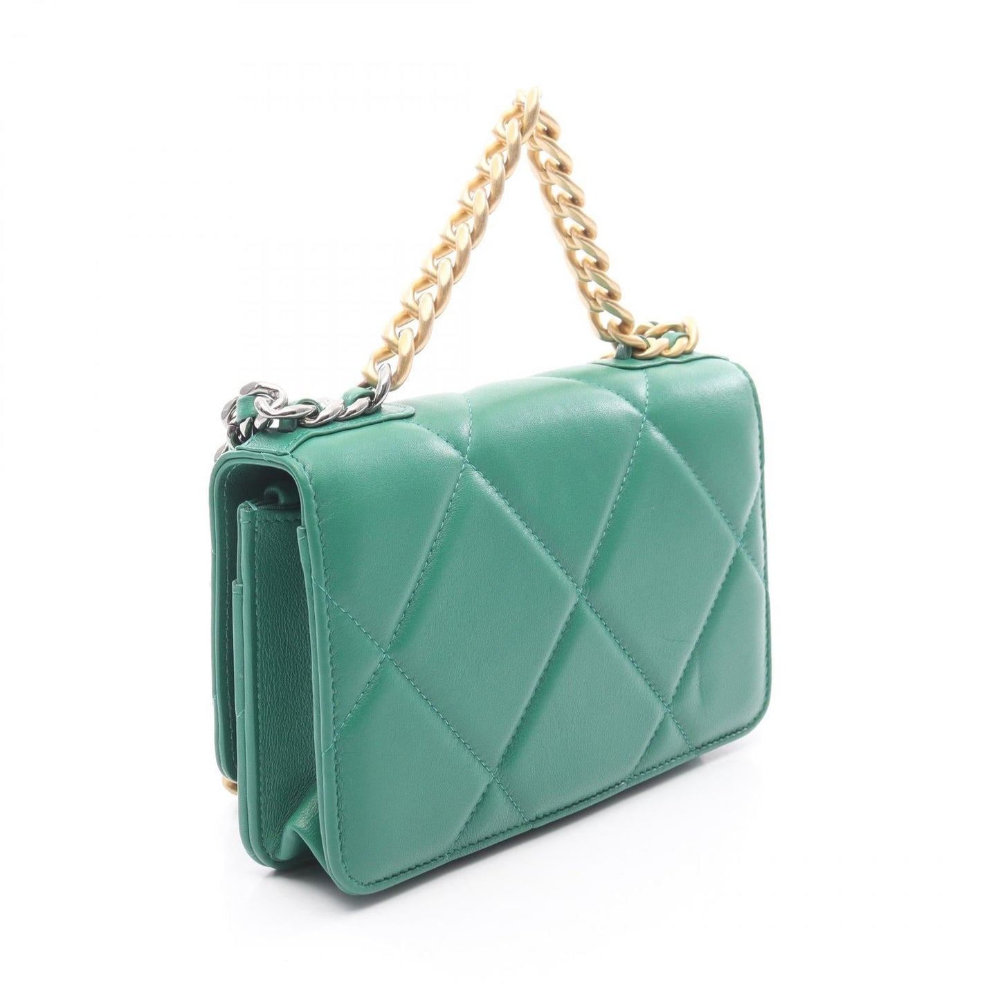 Chanel 19 Matelassé Lambskin Shoulder Bag