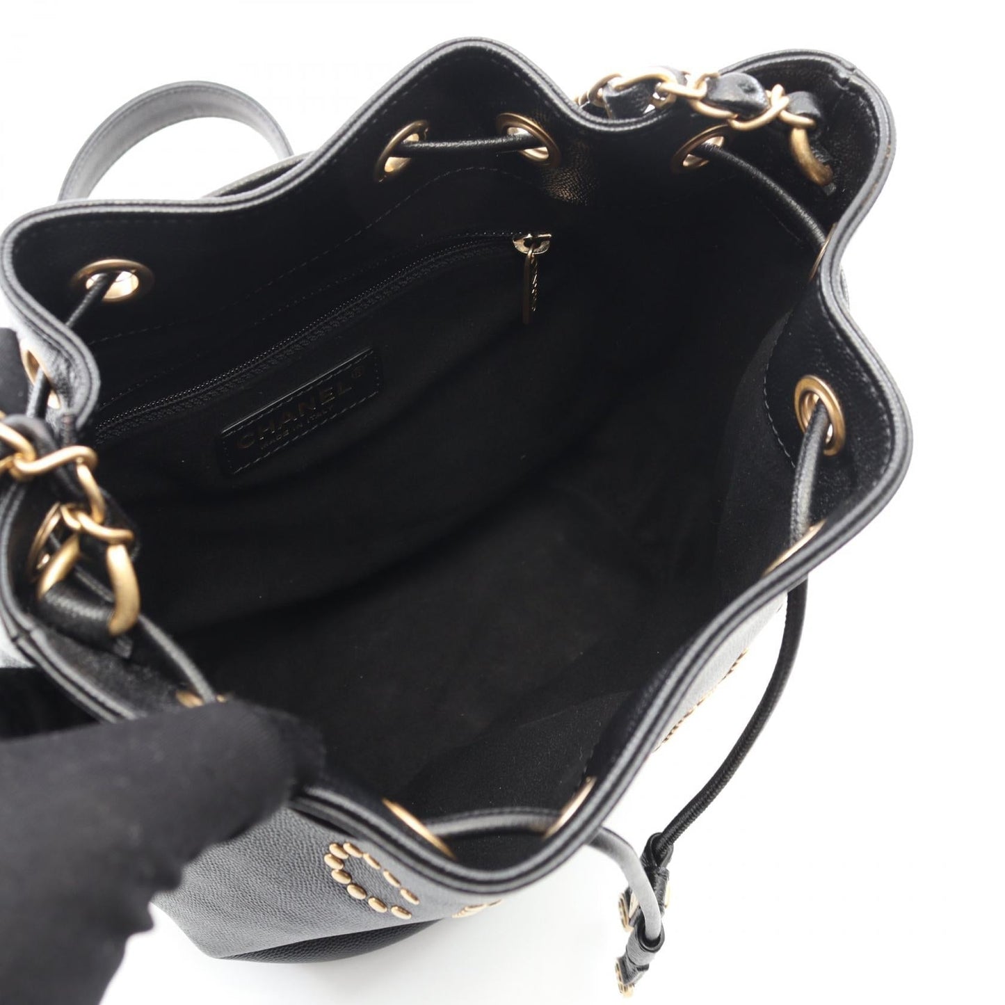 Chanel Deauville Calf Shoulder Bag