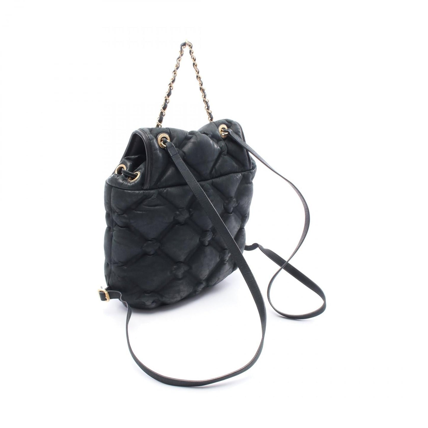 Chanel Bubble Quilt Calfskin Backpack