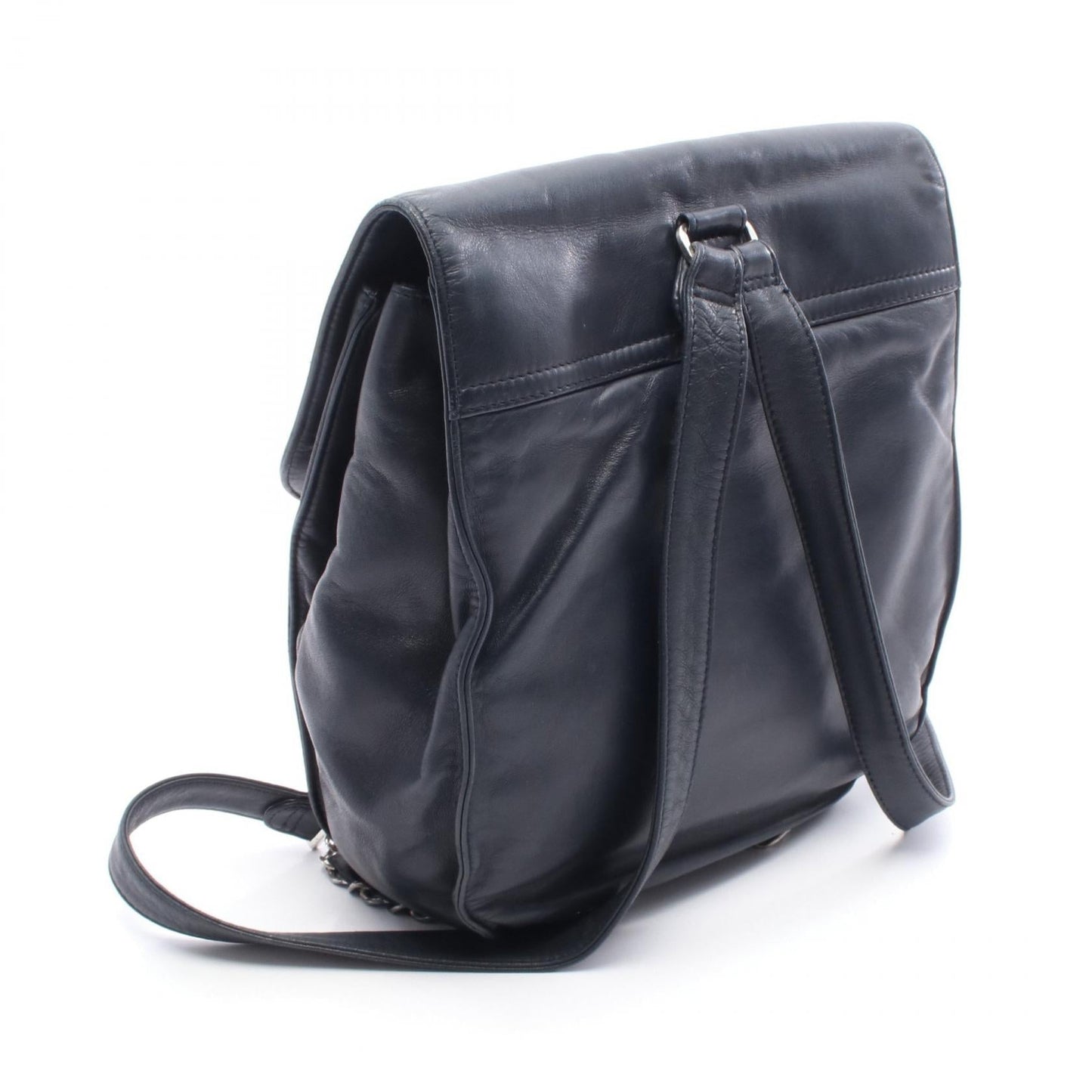 Chanel Coco Mark Leather Backpack - Rovelle Bags