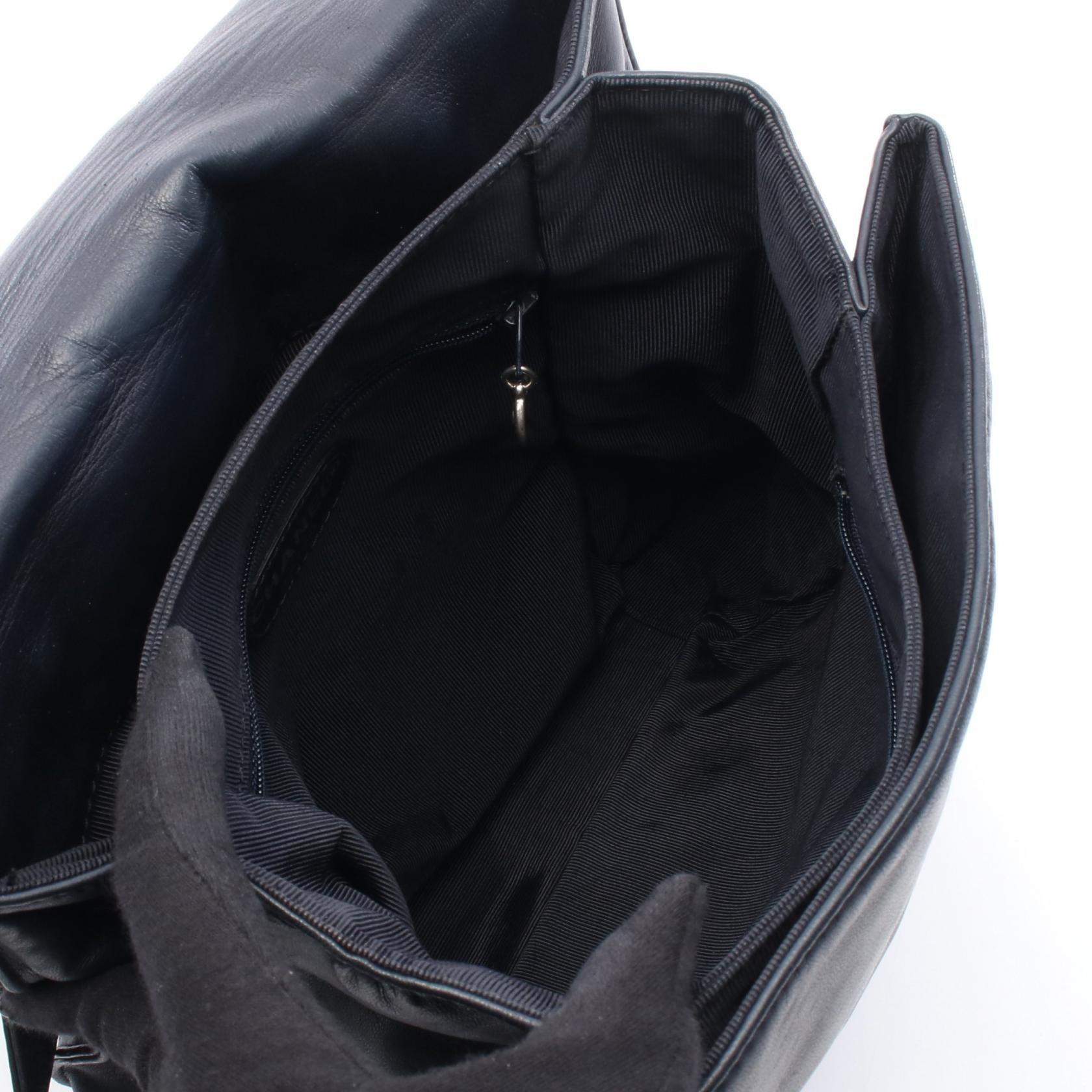 Chanel Coco Mark Leather Backpack - Rovelle Bags