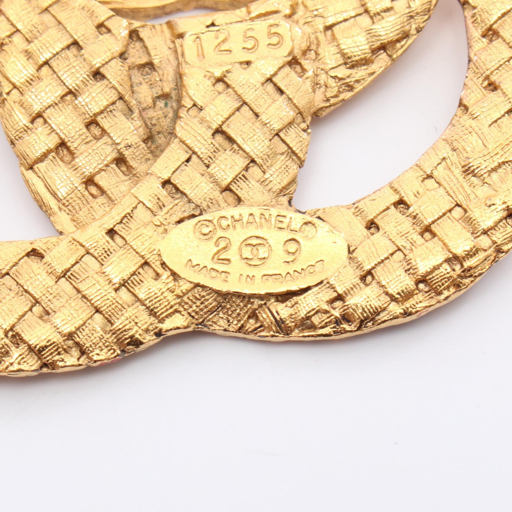 Chanel Coco Mark Brooch Handbag - Rovelle Bags