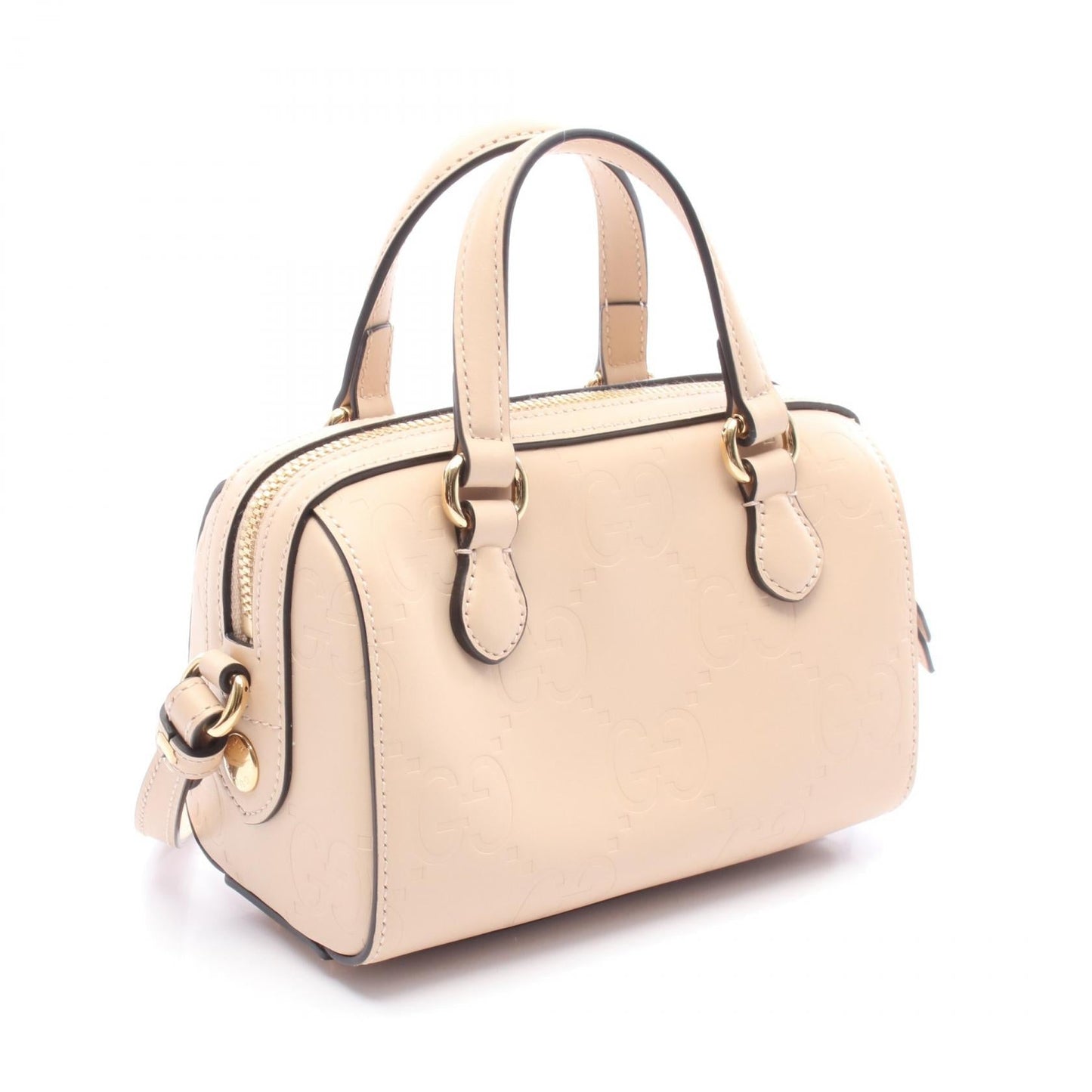 Gucci GG Super Mini Leather Handbag
