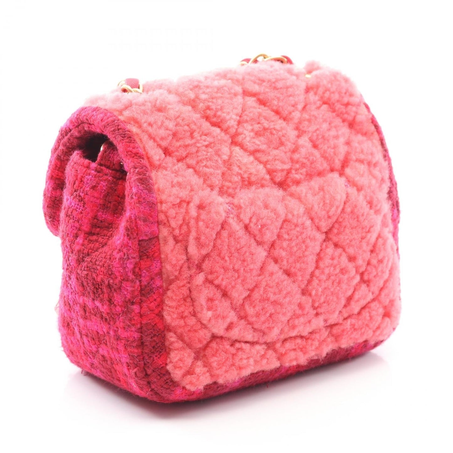 Chanel Mini Matelasse Fabric Shoulder Bag
