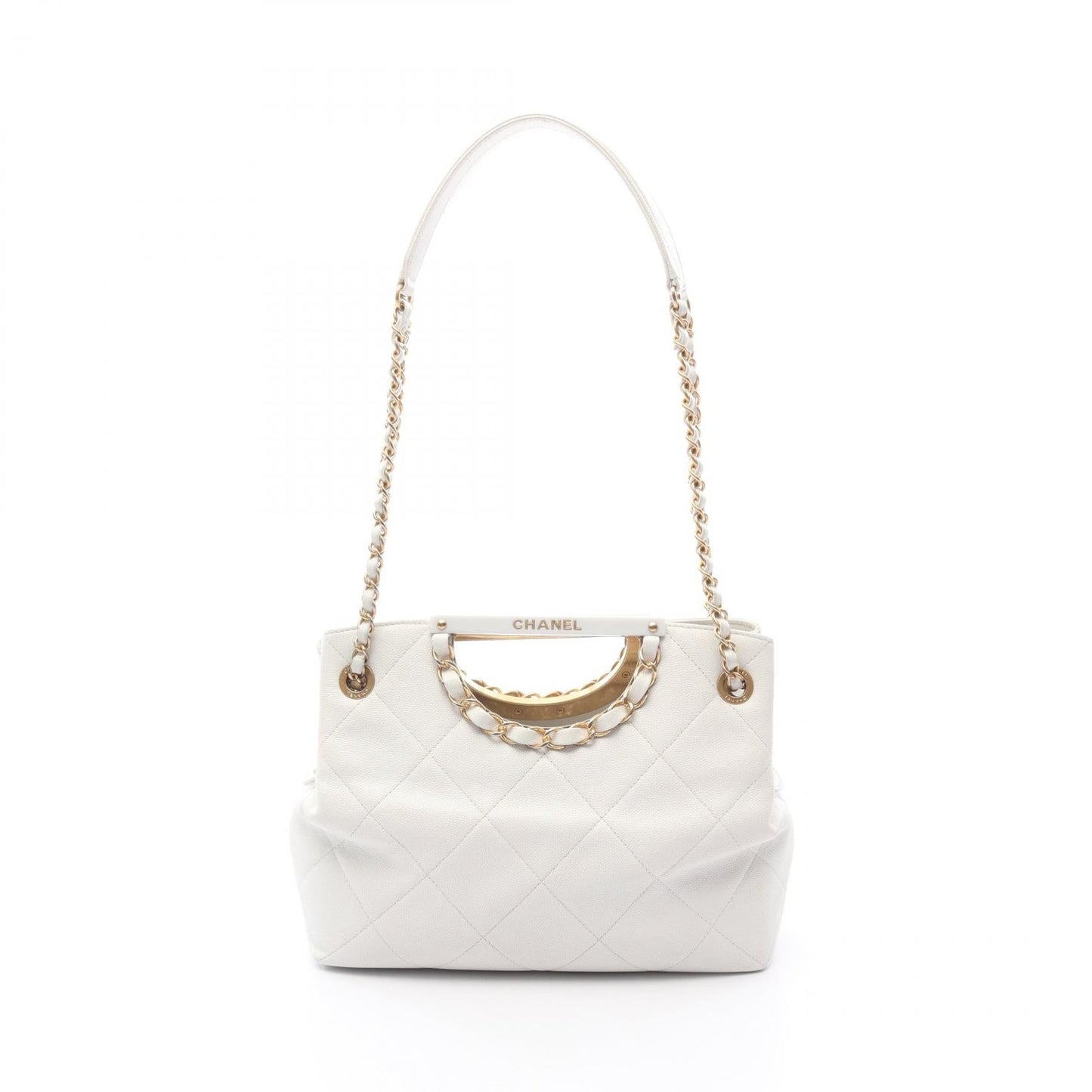 Chanel Matelassé Grained Calfskin Shoulder Bag