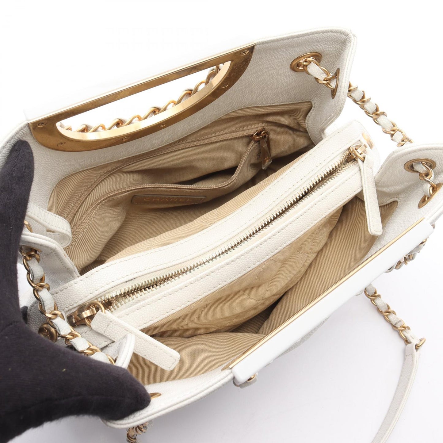 Chanel Matelassé Grained Calfskin Shoulder Bag