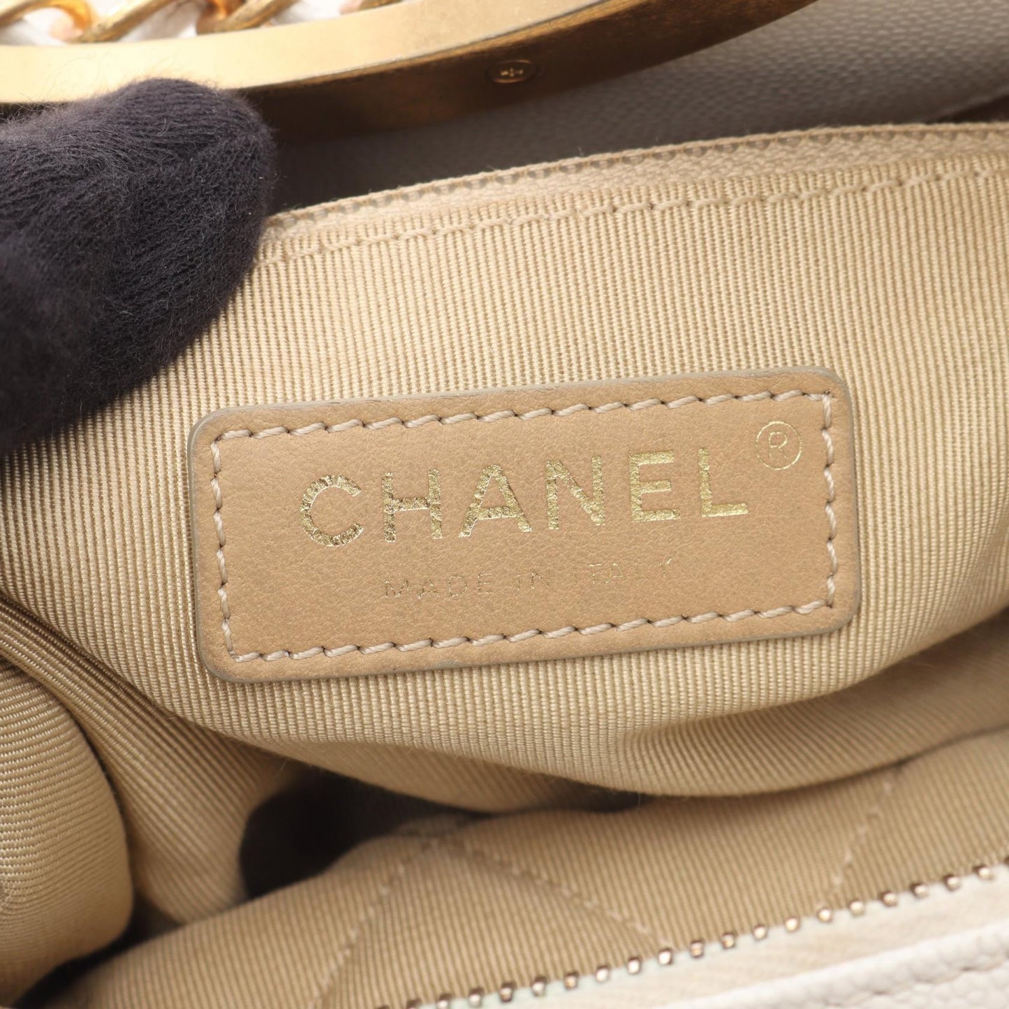 Chanel Matelassé Grained Calfskin Shoulder Bag
