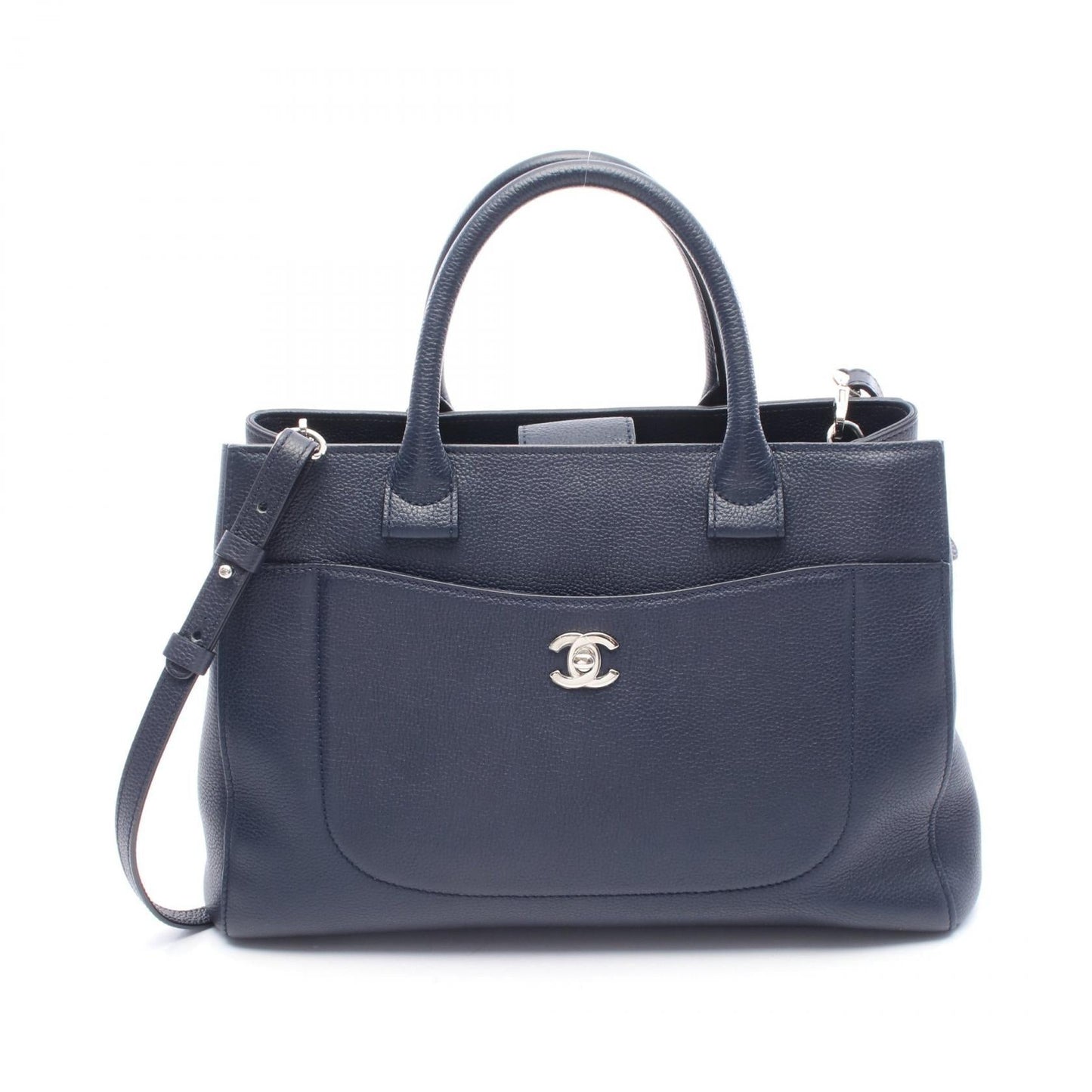Chanel Coco Mark Calfskin Tote Bag - Rovelle Bags