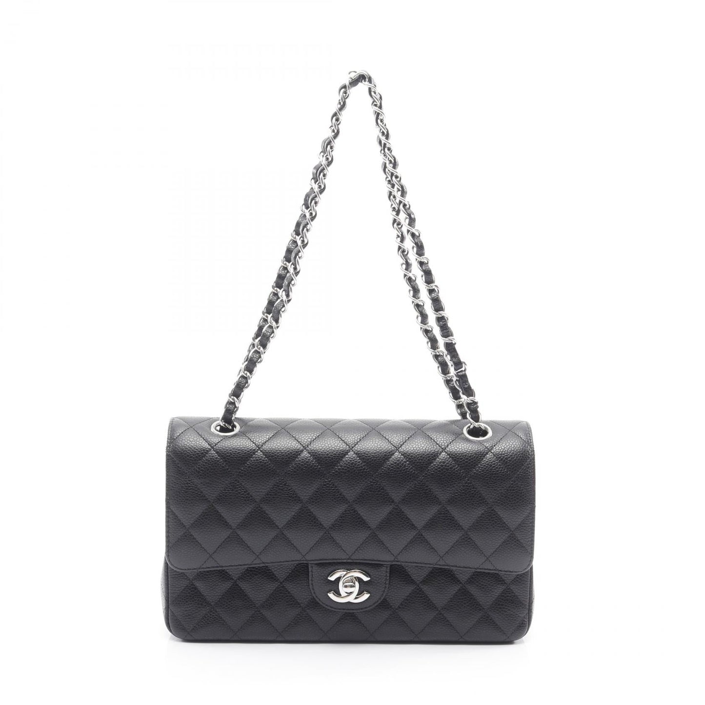 Chanel Matelasse Grained Calfskin Shoulder Bag - Rovelle Bags