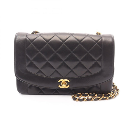 Chanel Matelasse Diana Flap Lambskin Shoulder Bag