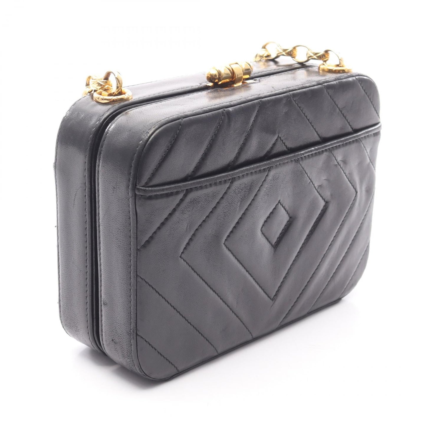 Chanel Coco Mark Diamond Shoulder Bag - Rovelle Bags