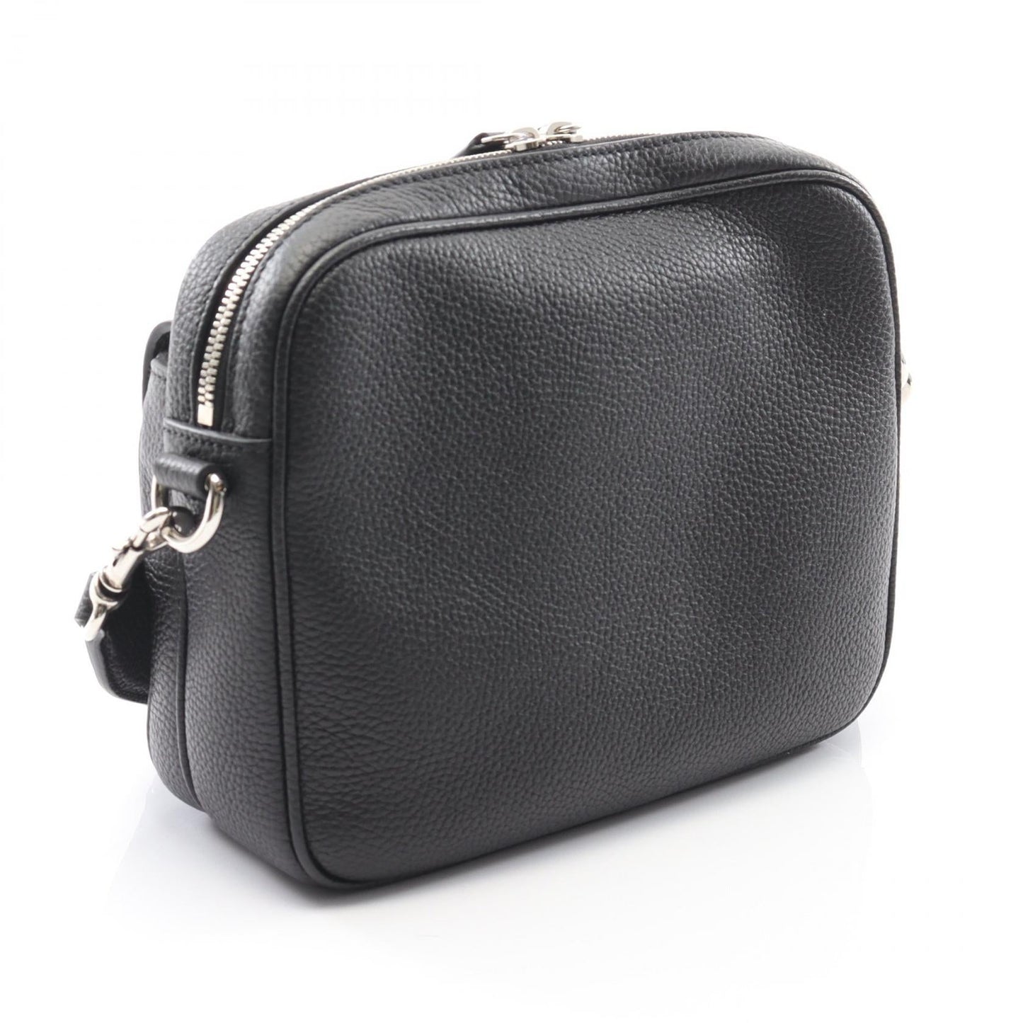 Gucci Web Stripe Leather Shoulder Bag