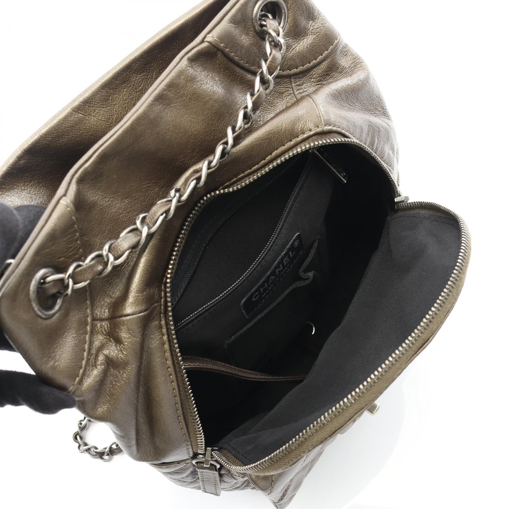 Chanel Matelasse Leather Backpack Backpack - Rovelle Bags