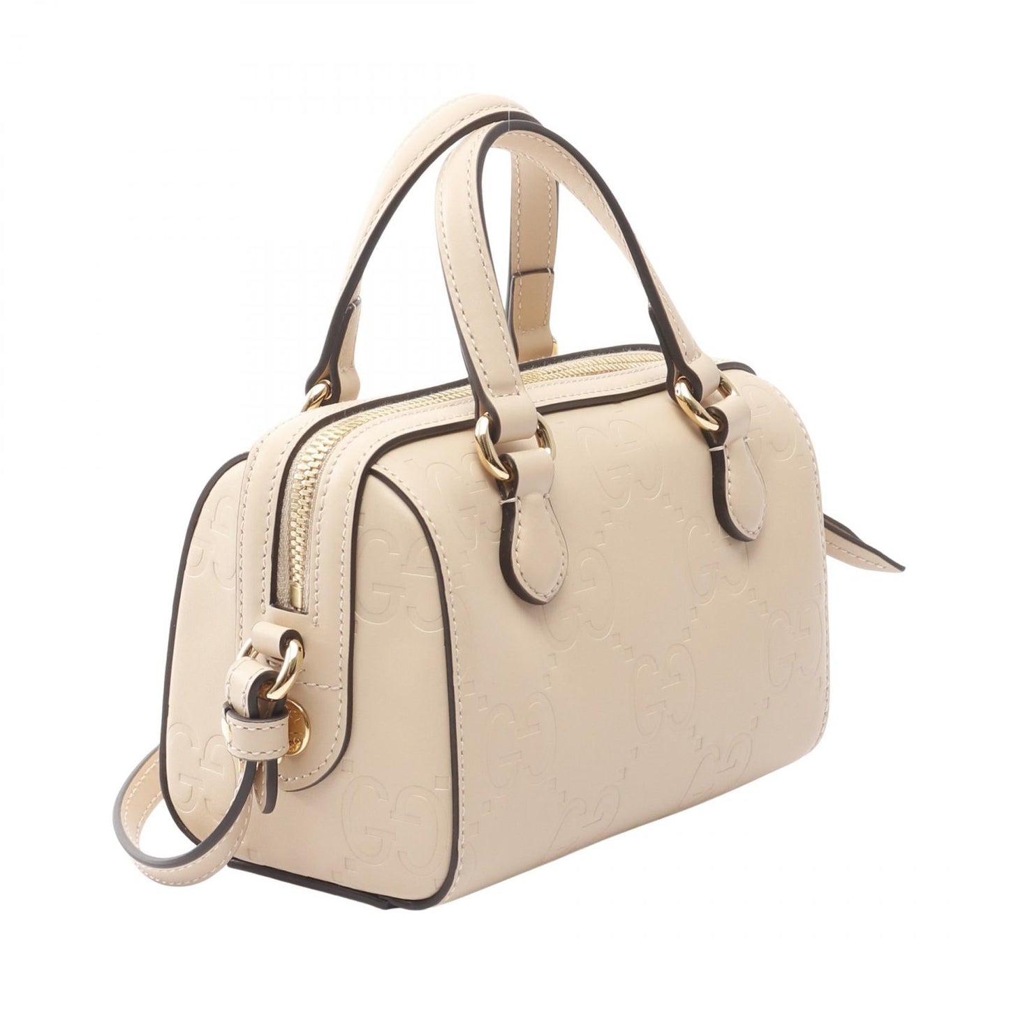 Gucci GG Super Mini Leather Handbag
