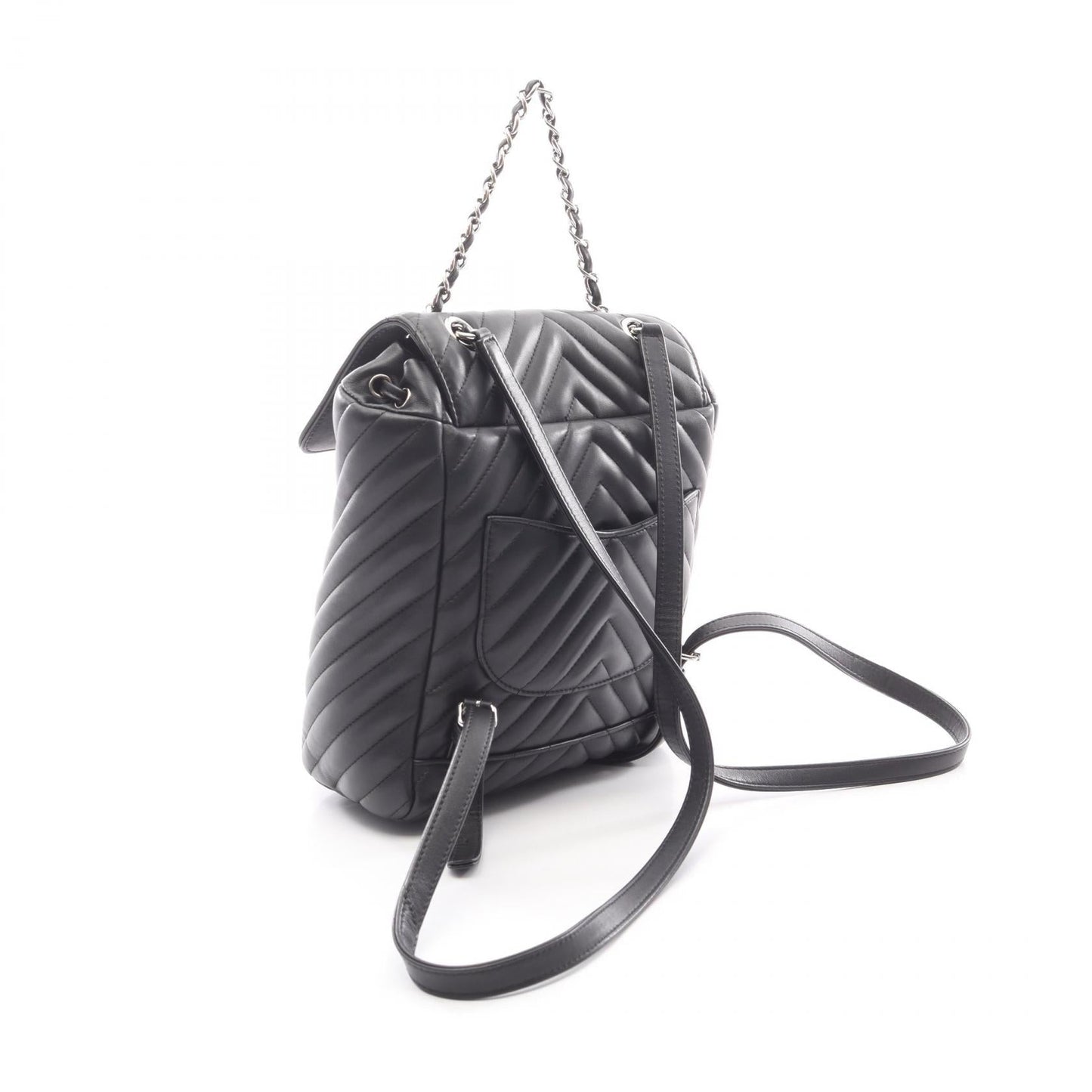 Chanel V-stitch Chevron Lambskin Backpack