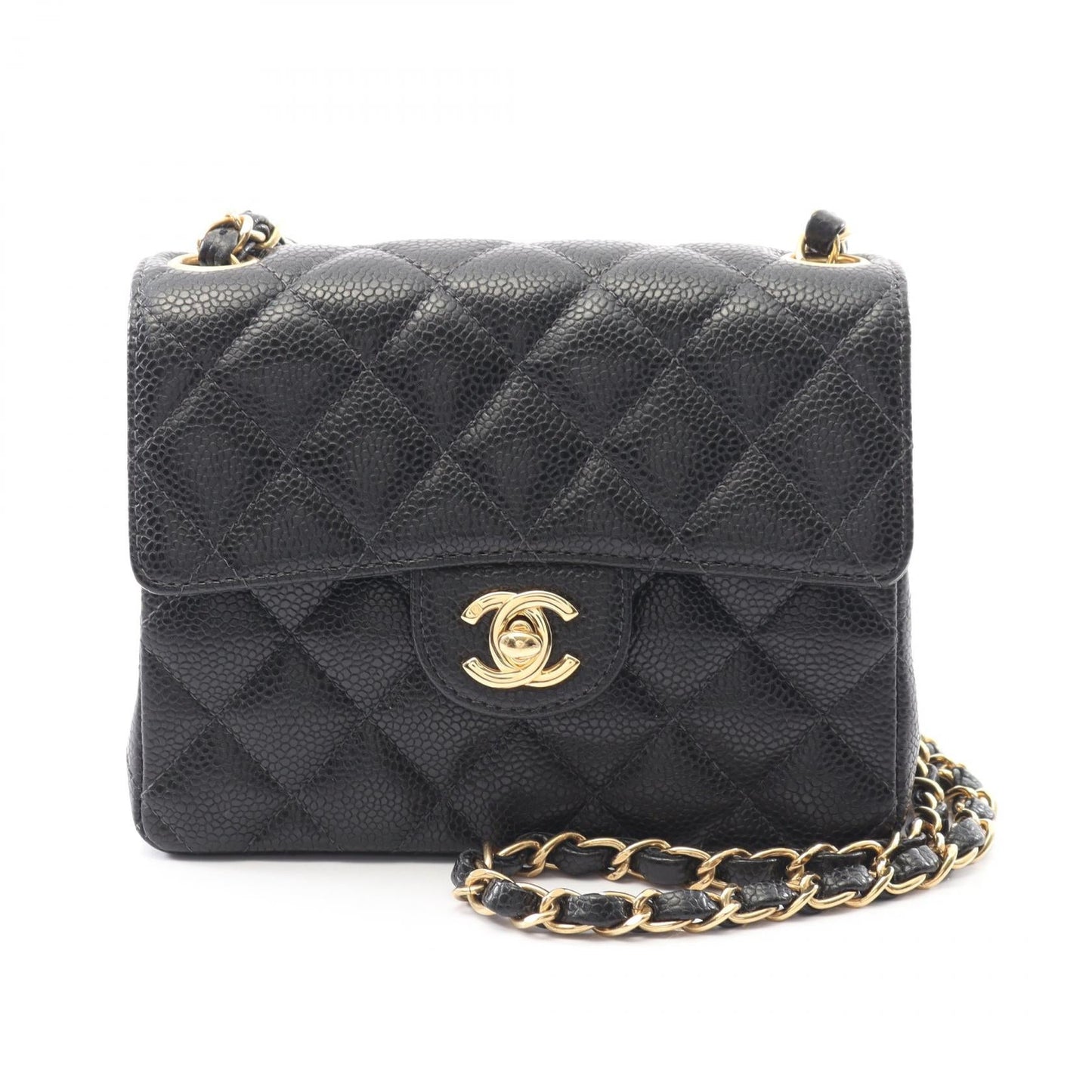 Chanel Mini Matelassé Calf Shoulder Bag
