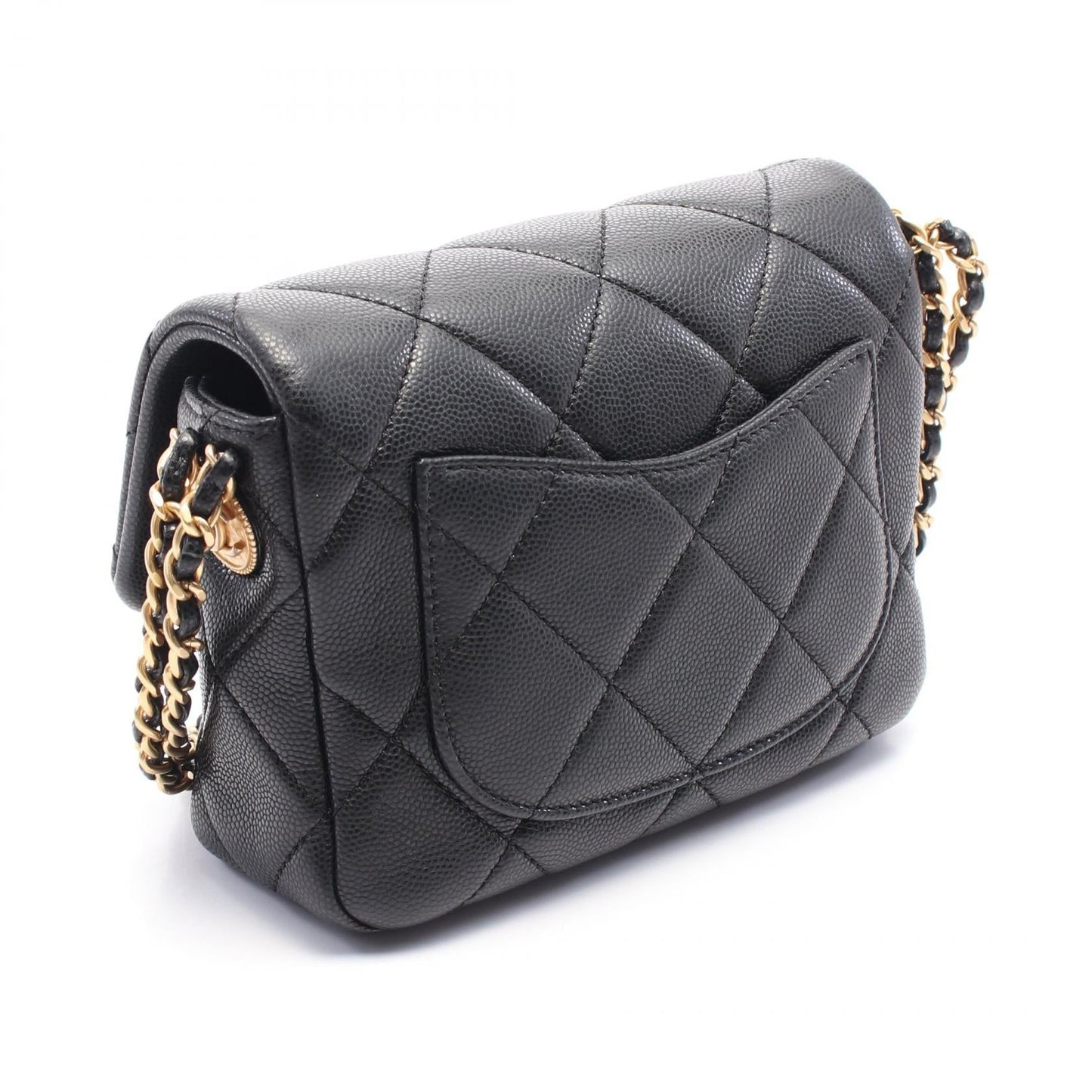 Chanel Matelassé Grained Calfskin Shoulder Bag