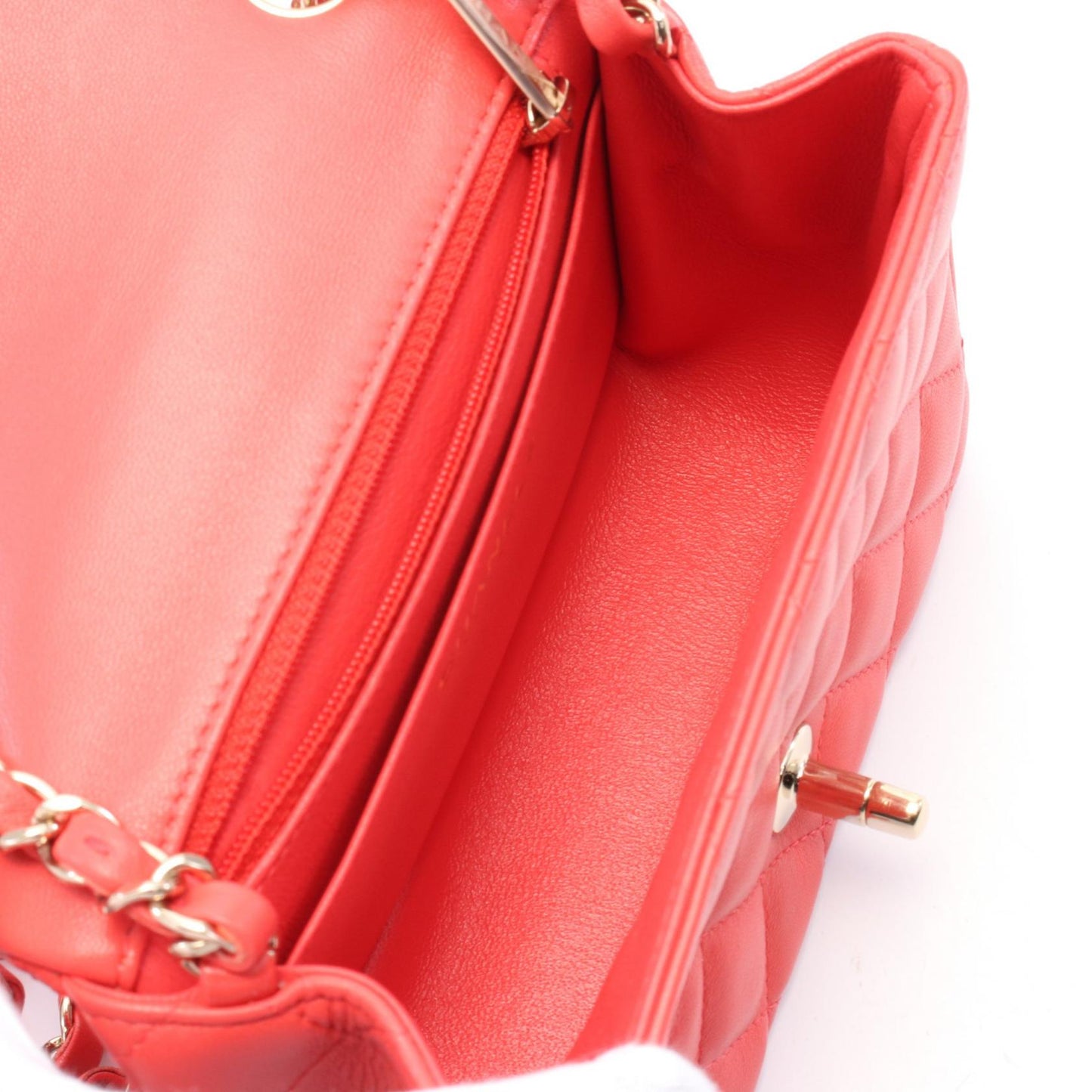 Chanel Mini Matelasse Leather Shoulder Bag