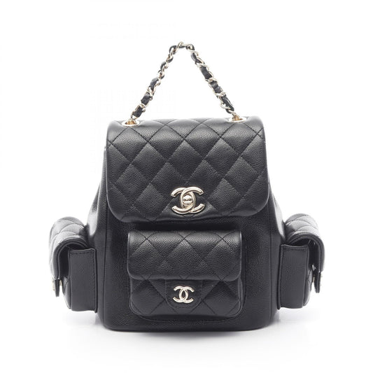 Chanel Matelassé Grained Calfskin Backpack