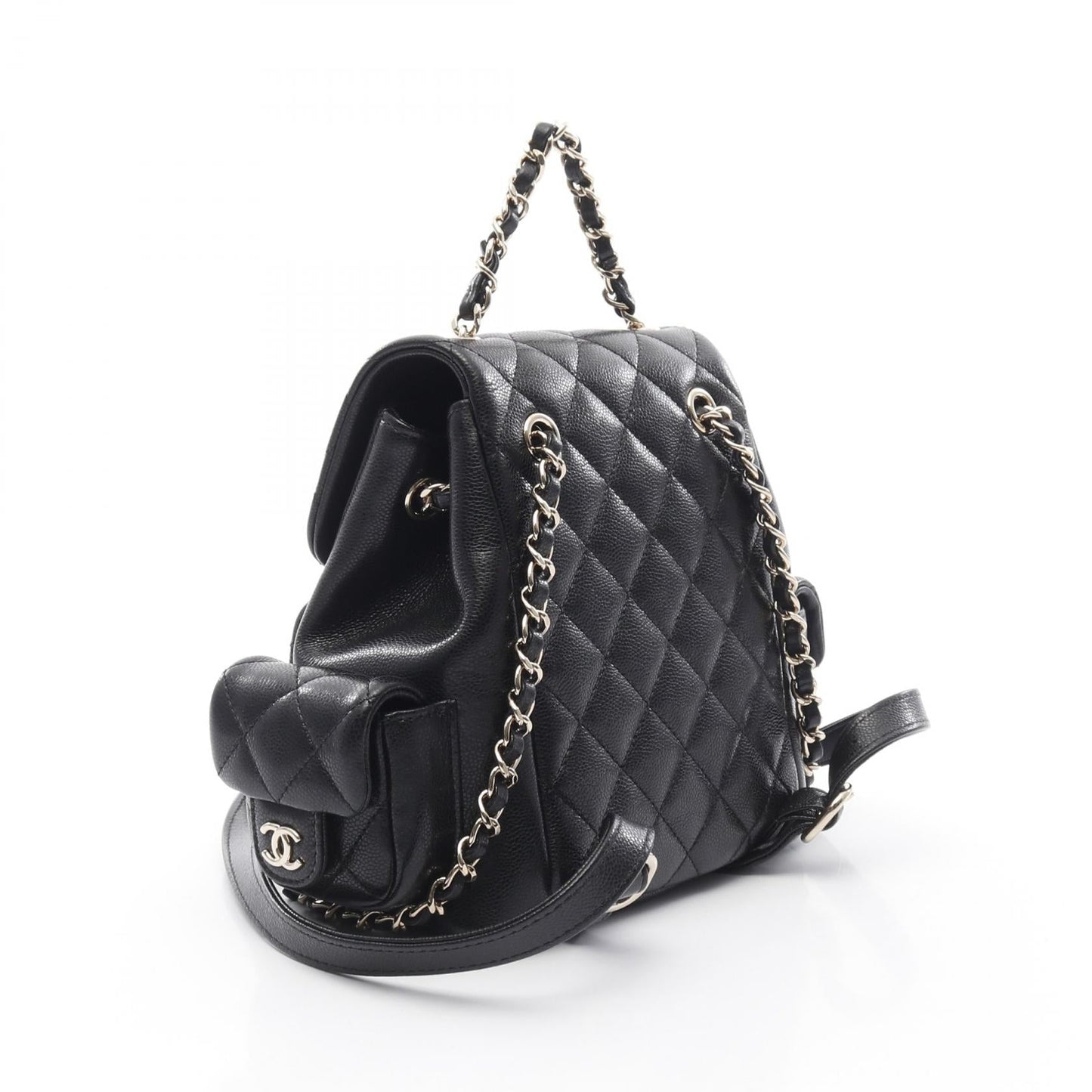 Chanel Matelassé Grained Calfskin Backpack