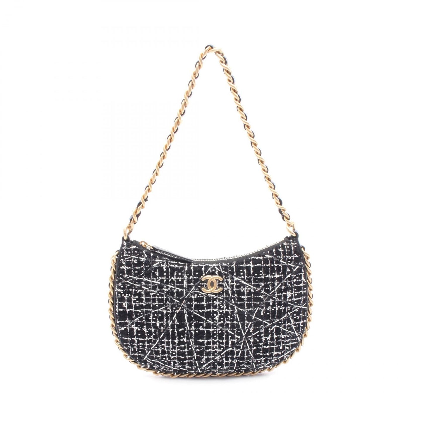 Chanel Coco Fabric Shoulder Bag