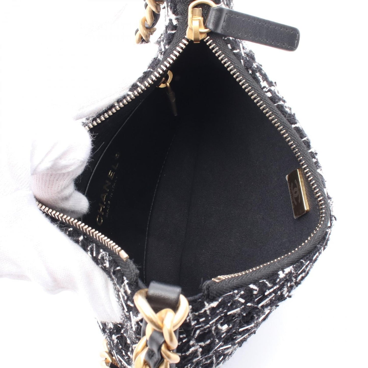 Chanel Coco Fabric Shoulder Bag