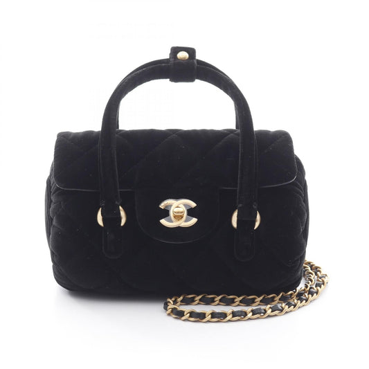 Chanel Matelassé Fabric Shoulder Bag