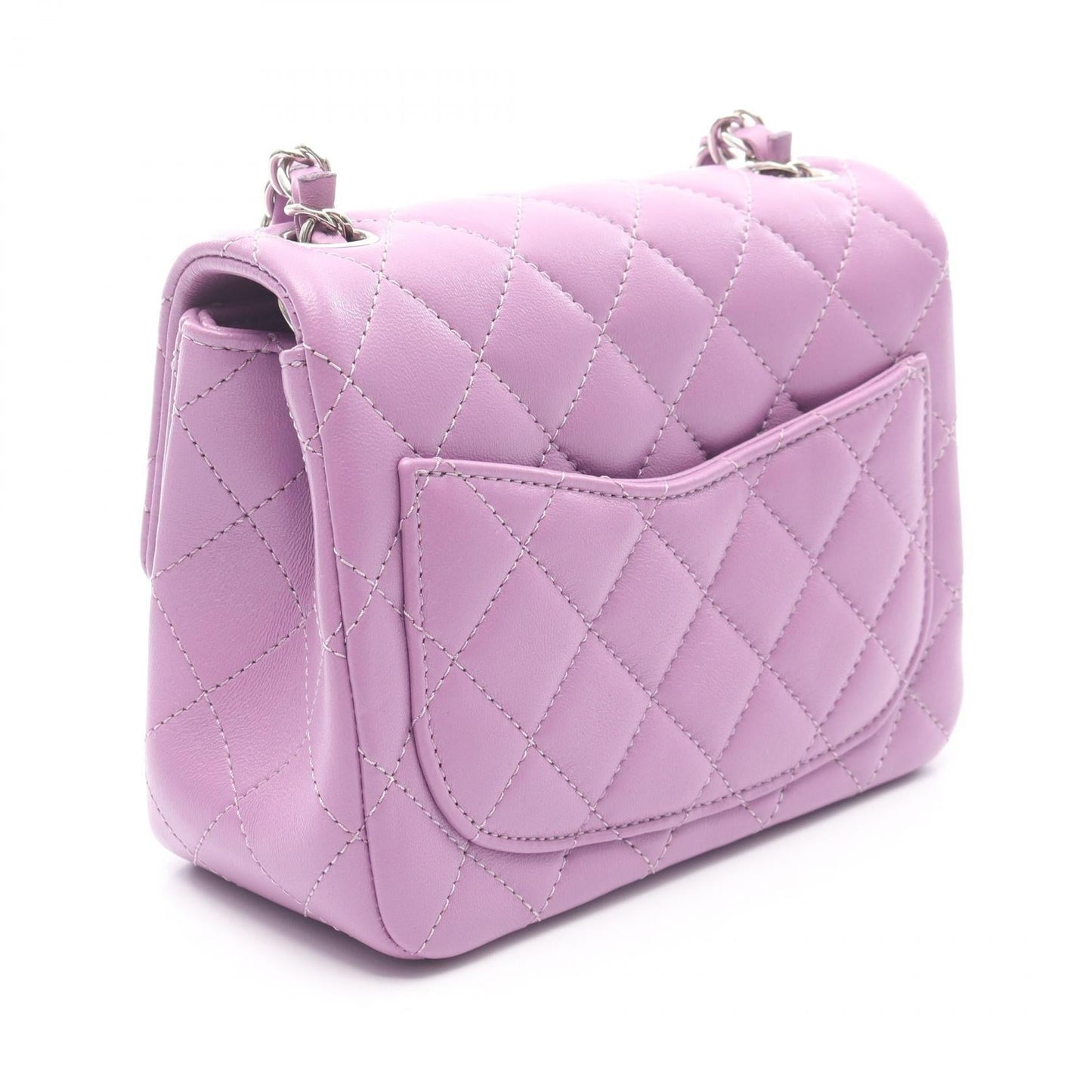 Chanel Mini Matelassé Lambskin Shoulder Bag