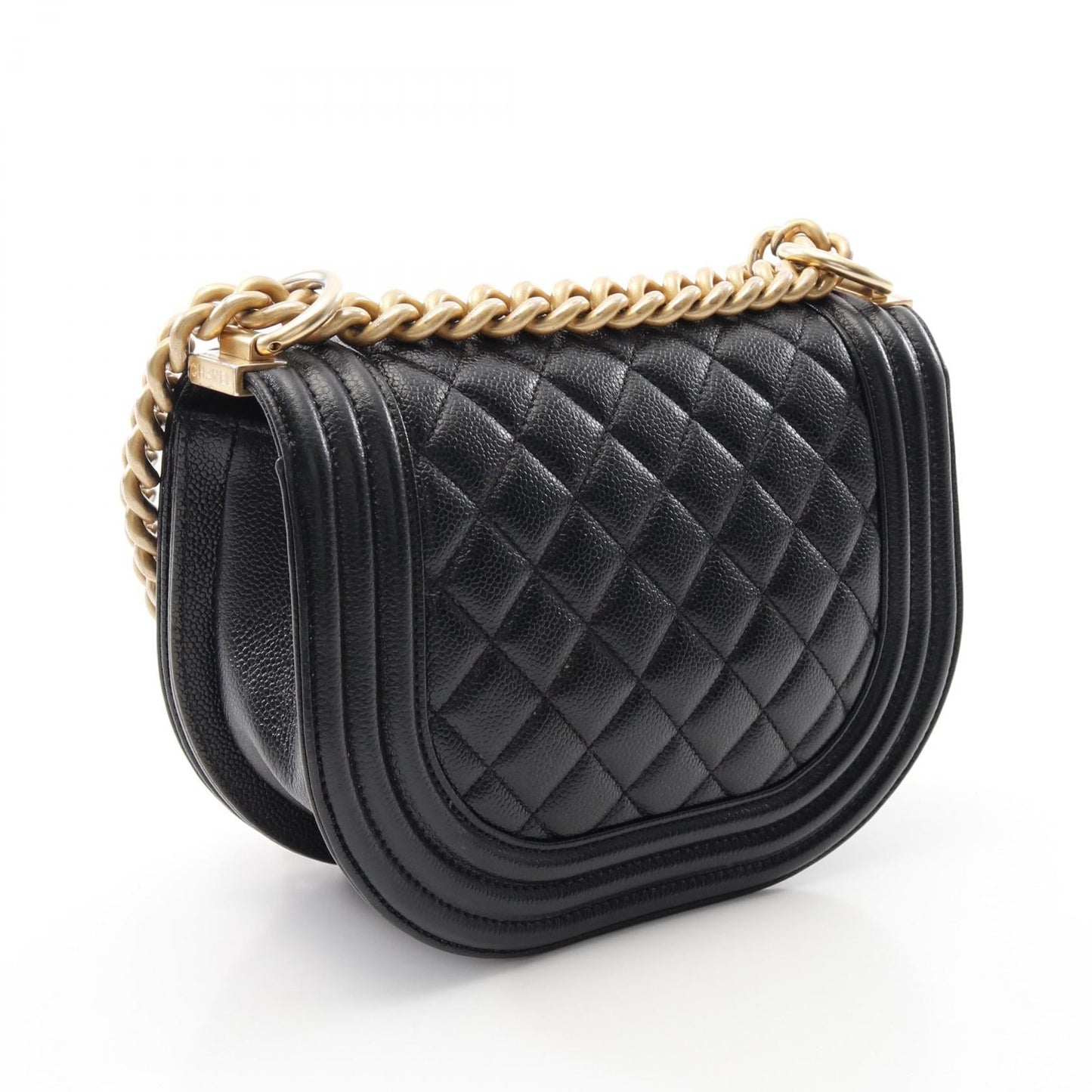 Chanel Boy Chanel Grained Calfskin Shoulder Bag