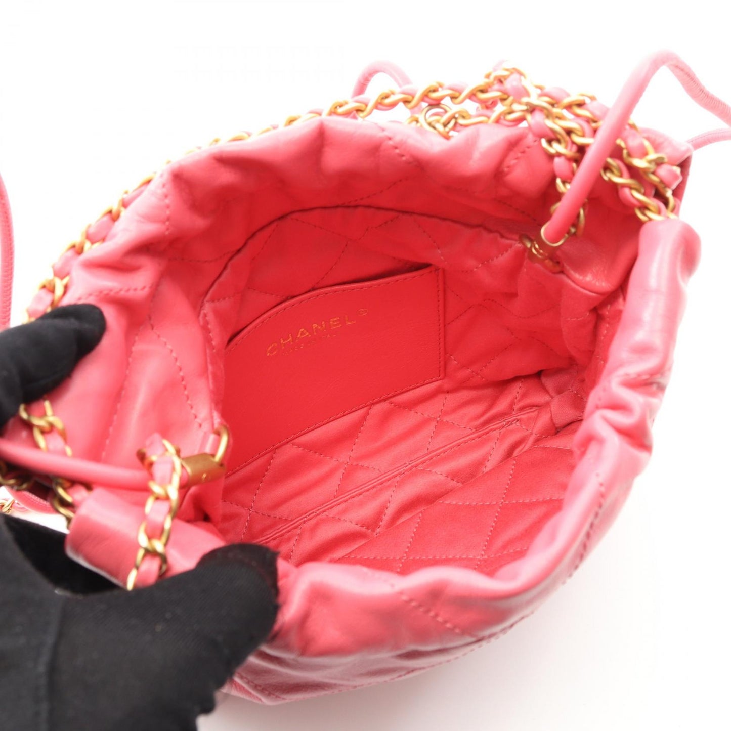 Chanel CHANEL 22 Mini Leather Shoulder Bag