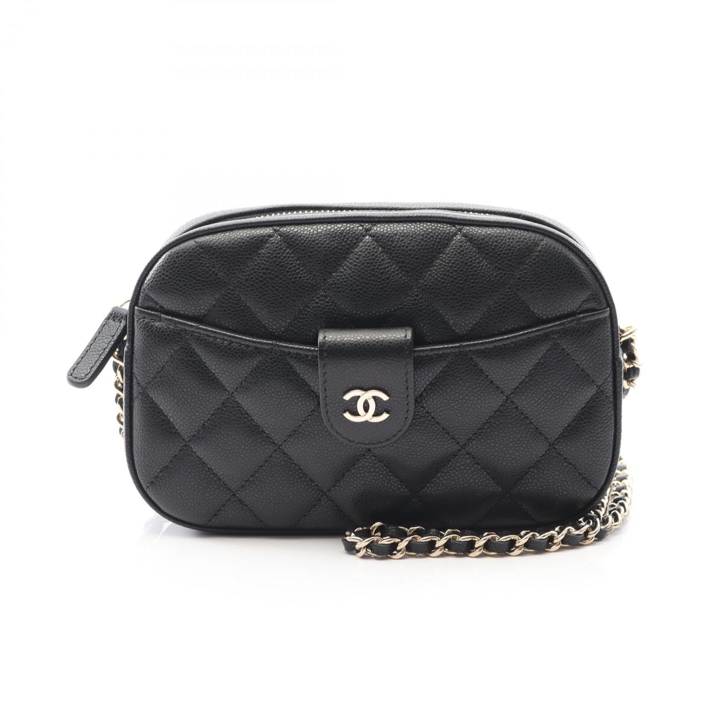 Chanel Matelassé Grained Calfskin Shoulder Bag