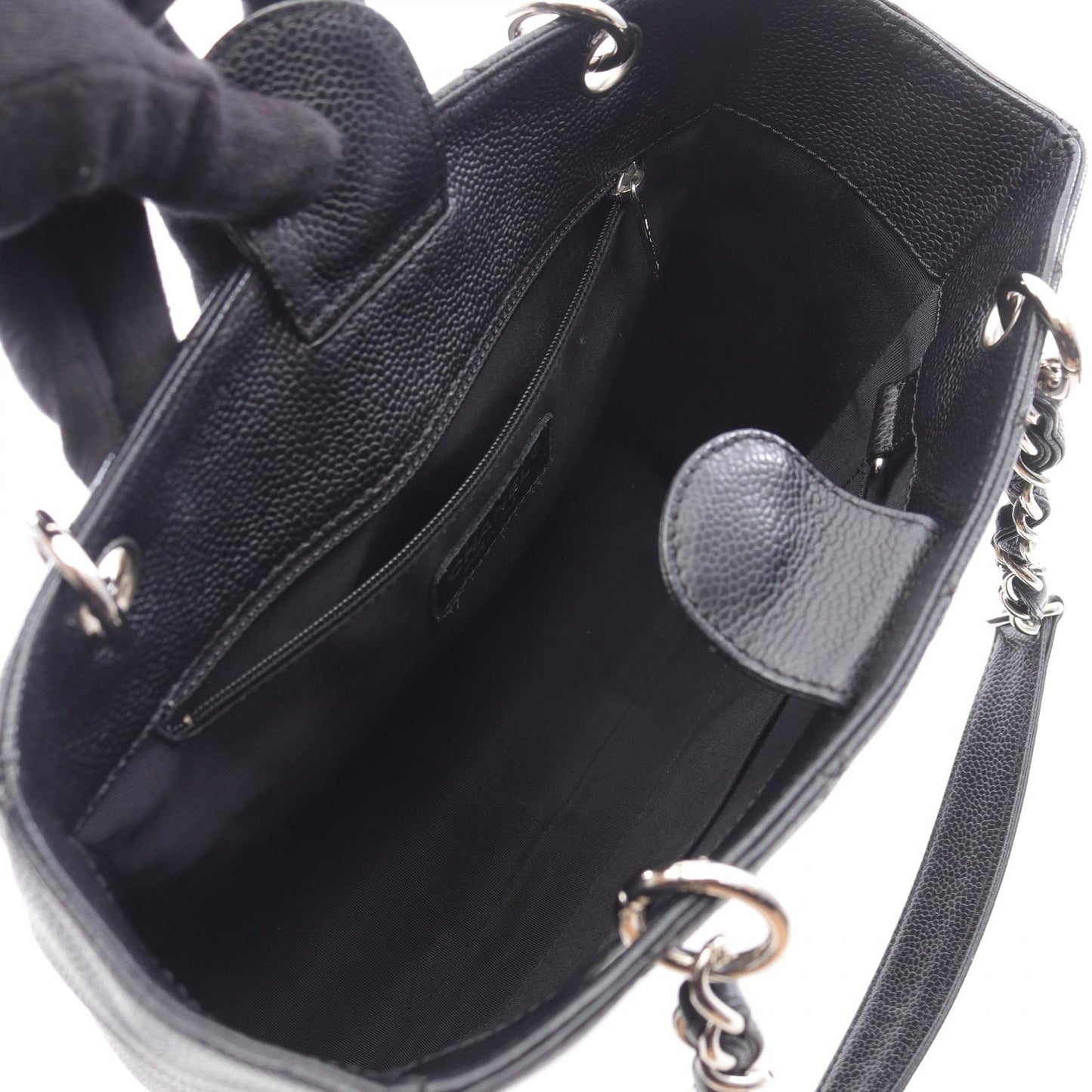 Chanel Matelasse PST Caviar Tote Bag - Rovelle Bags