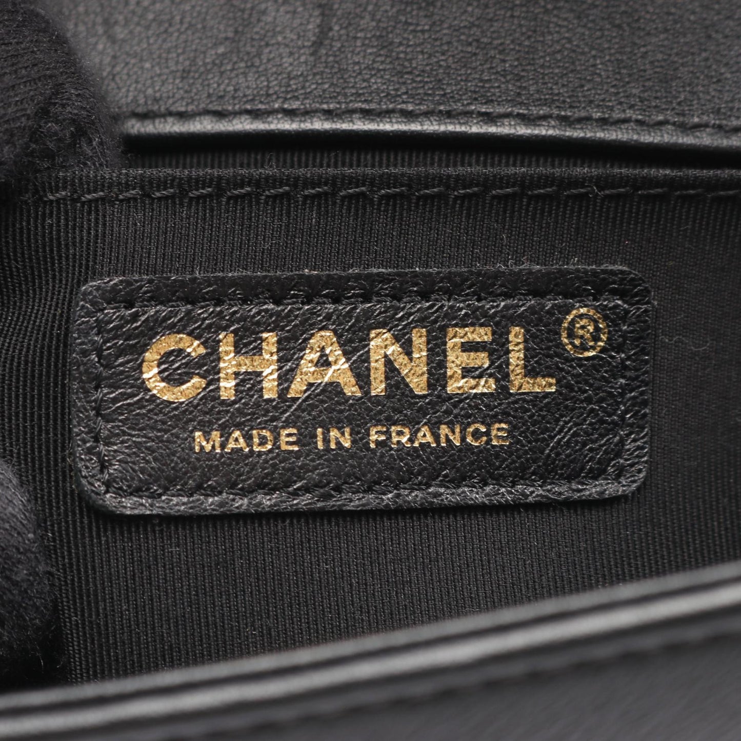 Chanel Boy Chanel Lambskin Shoulder Bag