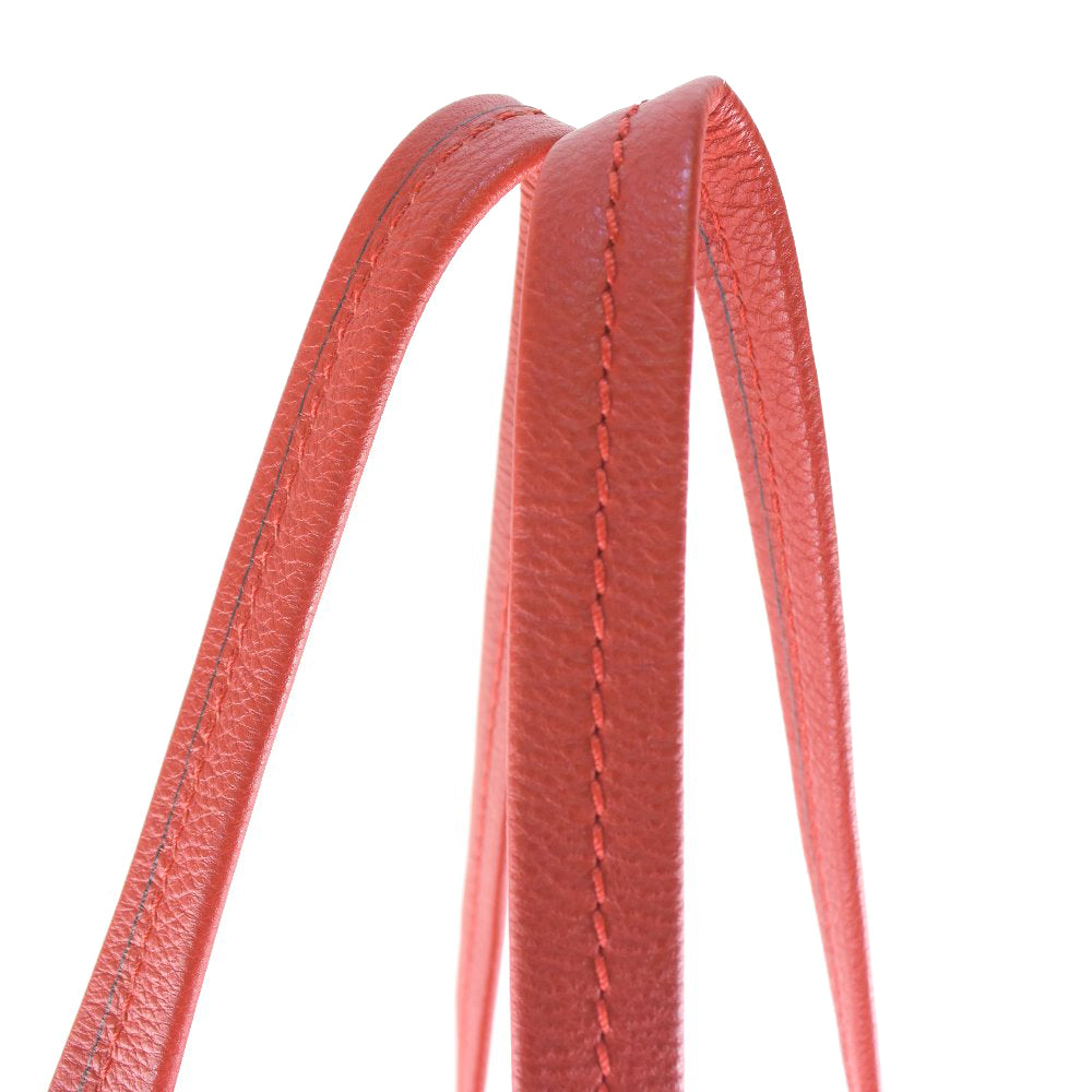 CELINE Tote Bag YNF Calfskin Red With porch Hippo phantom Women