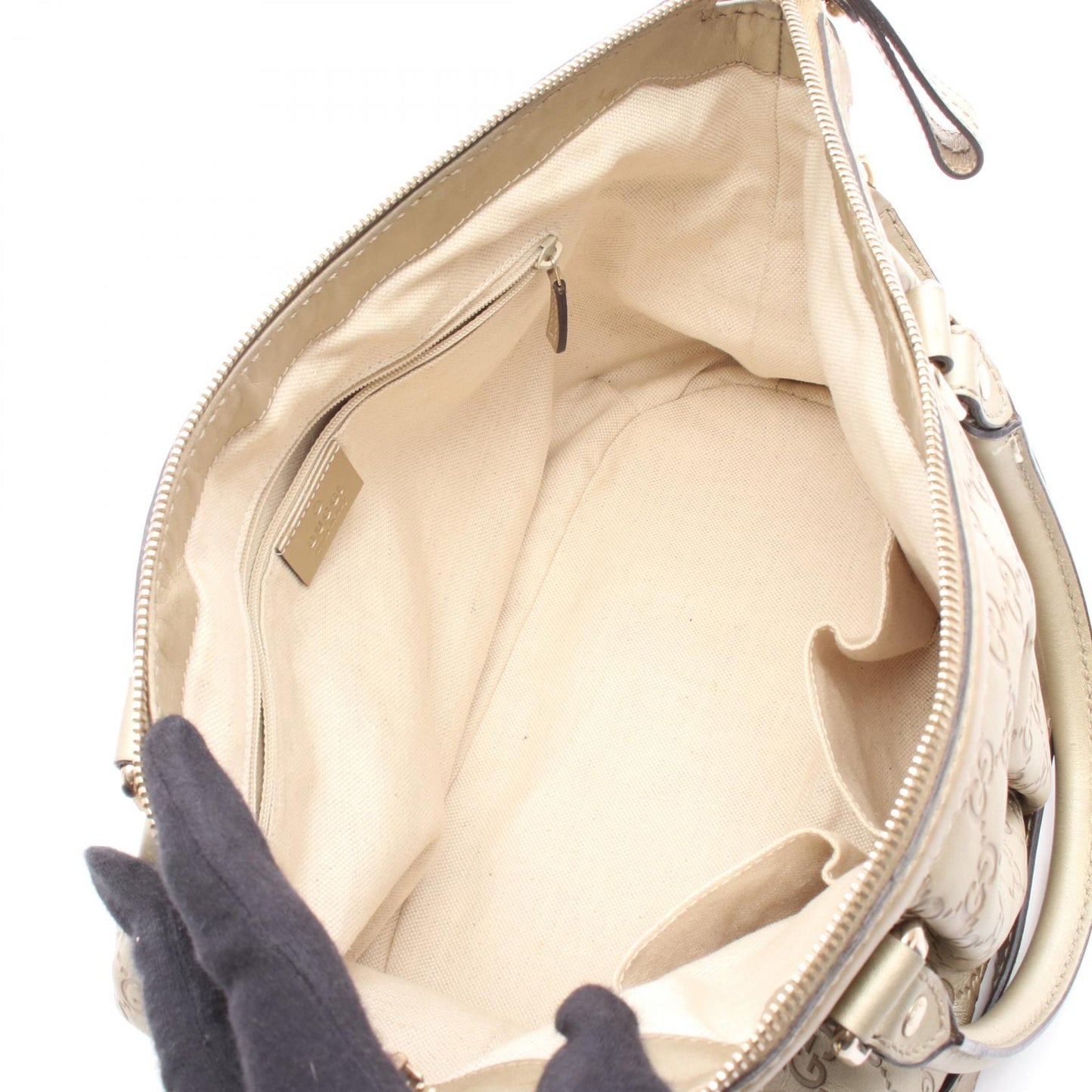 Gucci Sukey Guccissima Leather Handbag