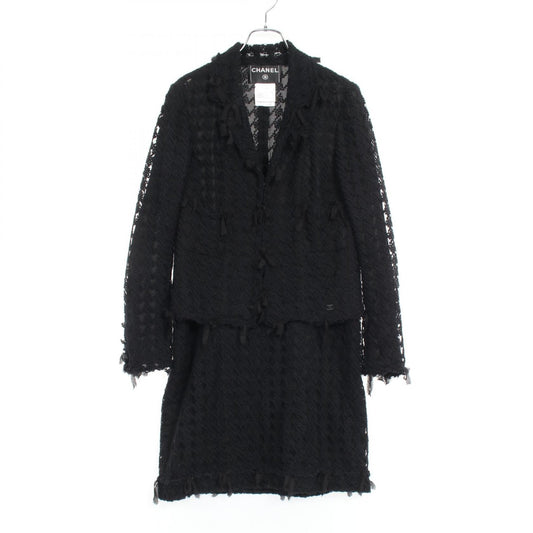 Chanel Suit Wool Nylon Handbag - Rovelle Bags