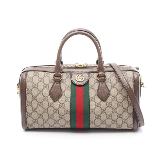 Gucci Ophidia GG PVC Coated Canvas Leather 2way Handbag