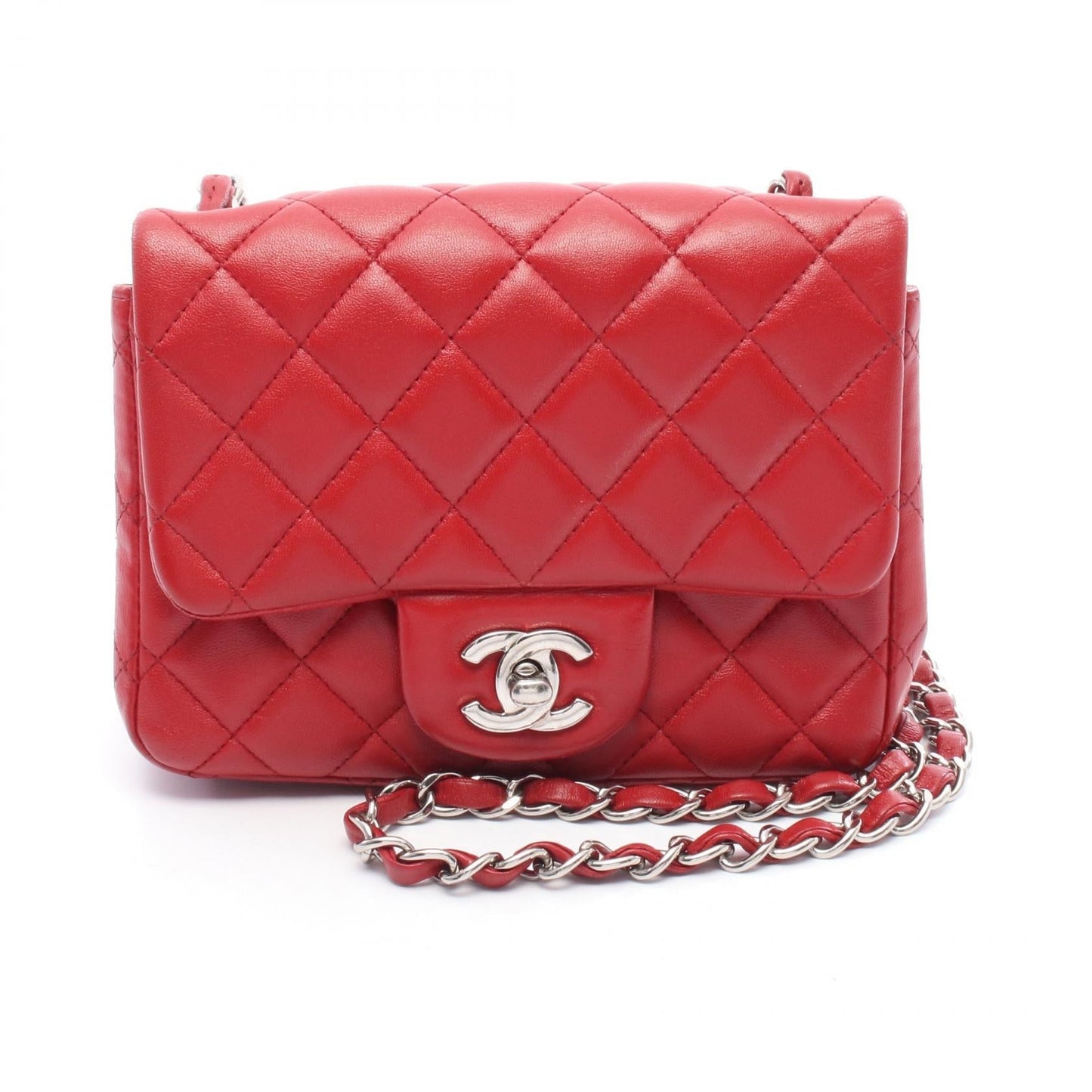 Chanel Mini Matelassé Leather Shoulder Bag