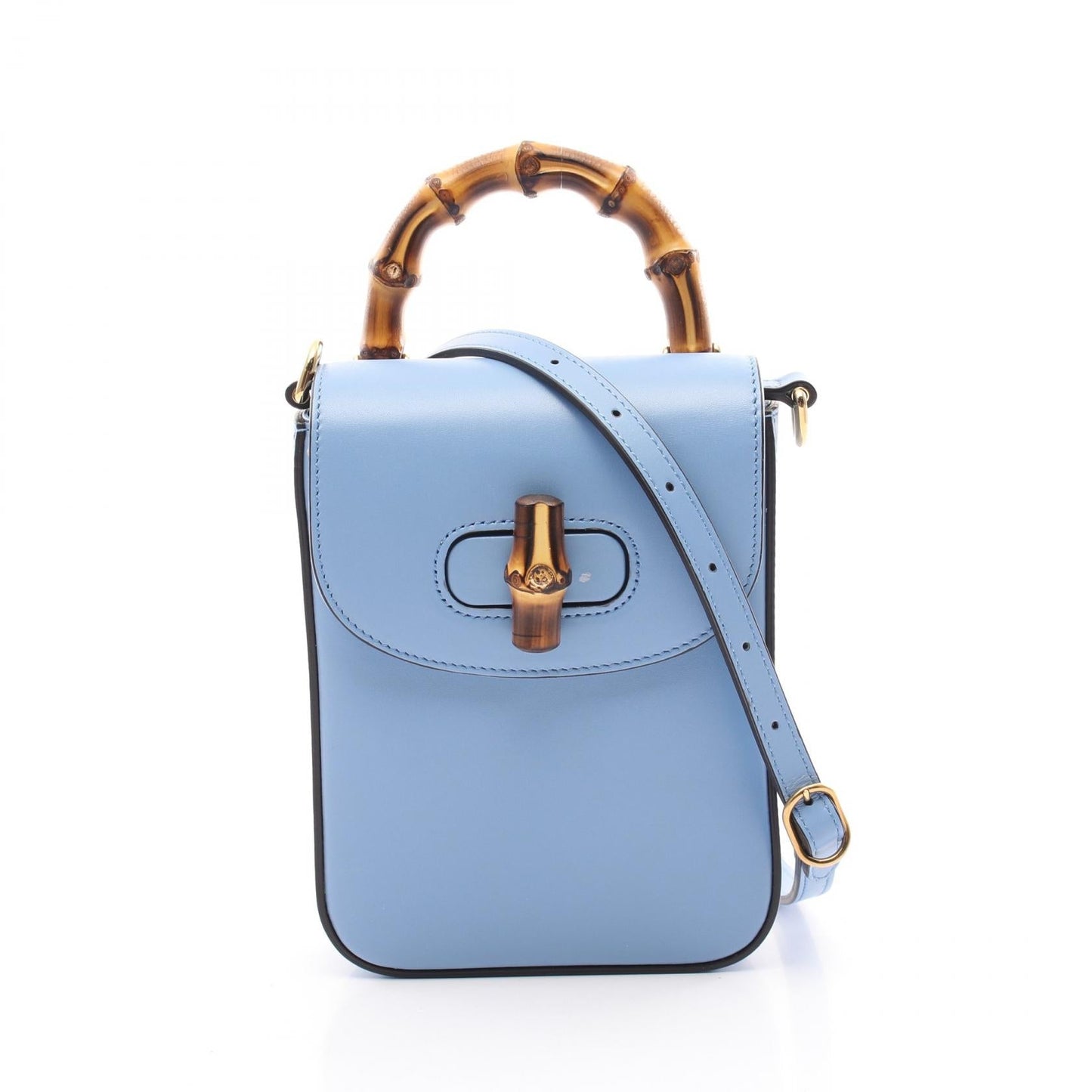 Gucci Bamboo Leather Handbag