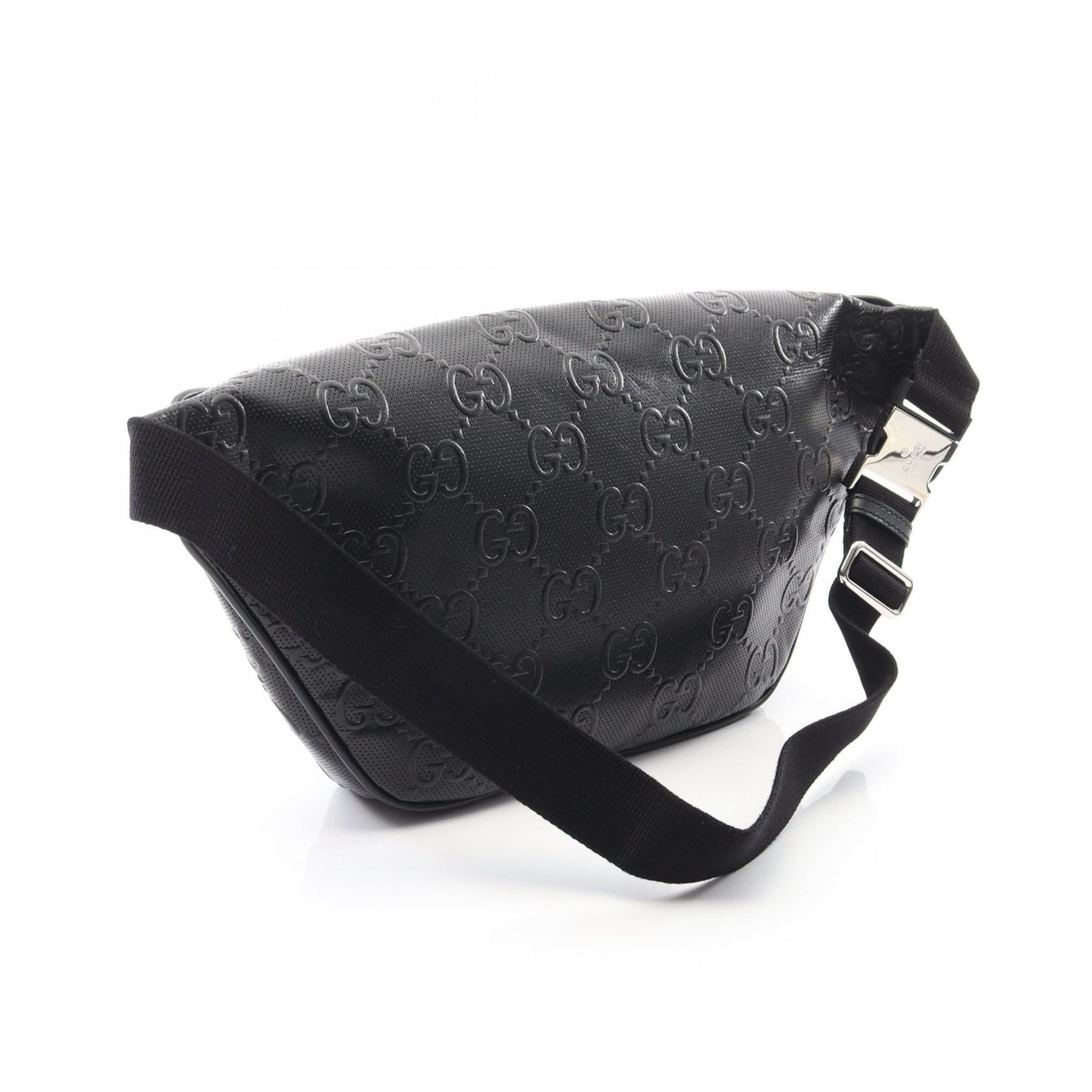 Gucci GG Embossed Leather Waist Bag