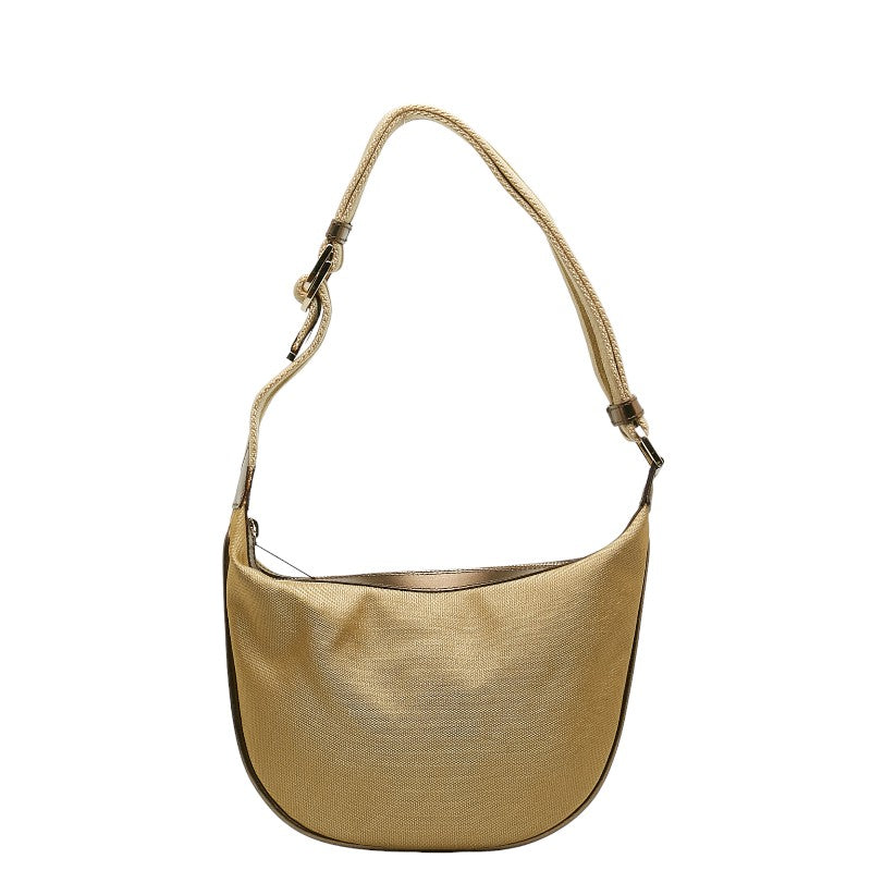 Gucci Shoulder Bag Canvas Leather Shoulder Bag