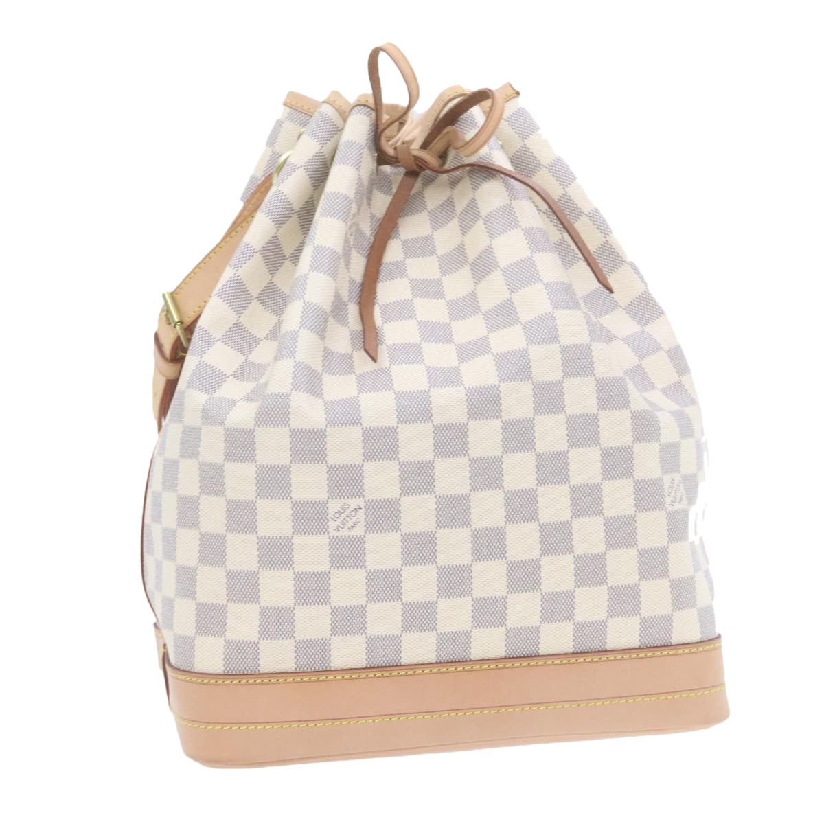 LOUIS VUITTON Damier Azur Noe Shoulder Bag N42222 LV 21577A