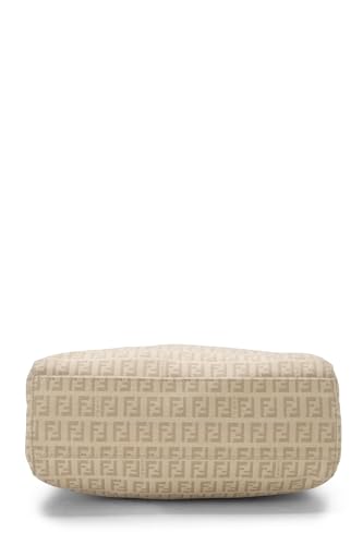 Fendi, Beige Zucchino Canvas Vertical Tote Small, Beige